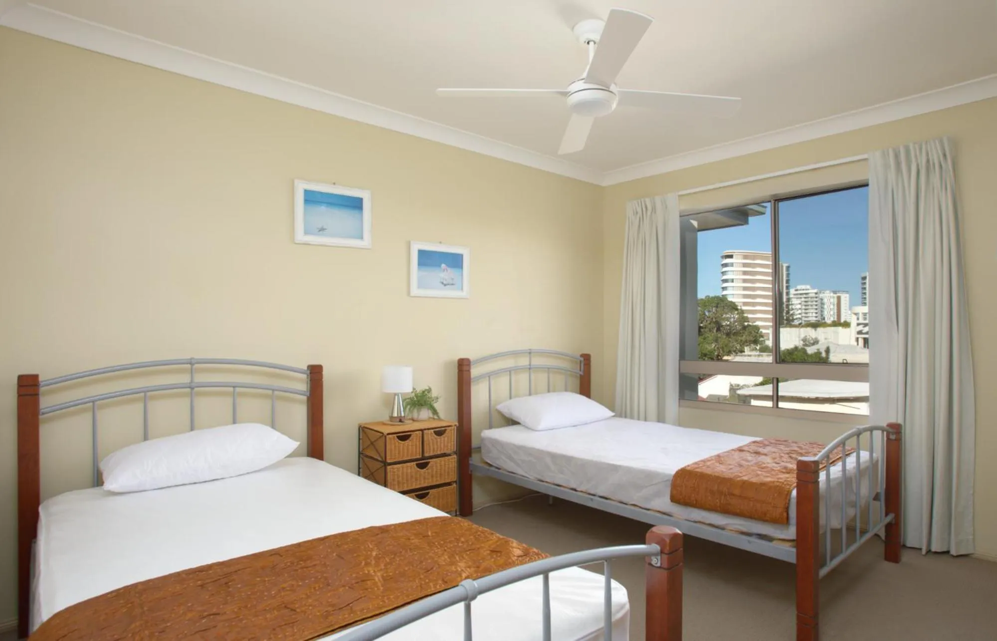 Bedroom, Bed in Bila Vista Kirra Beachside Apartments