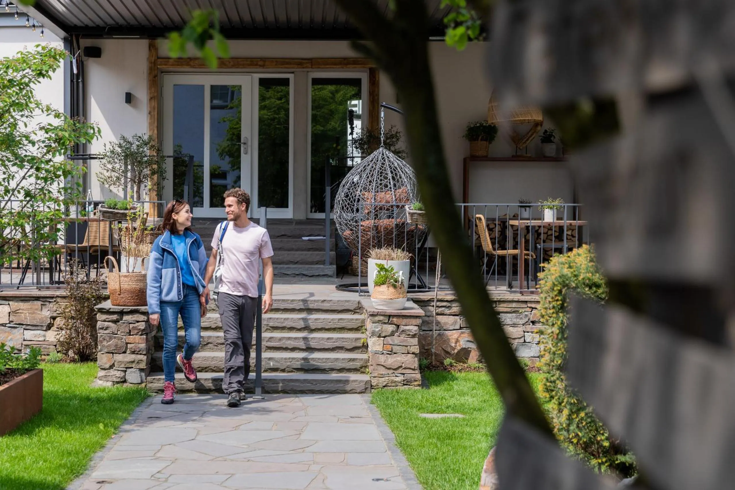 Patio in Boutique Hotel Marielle