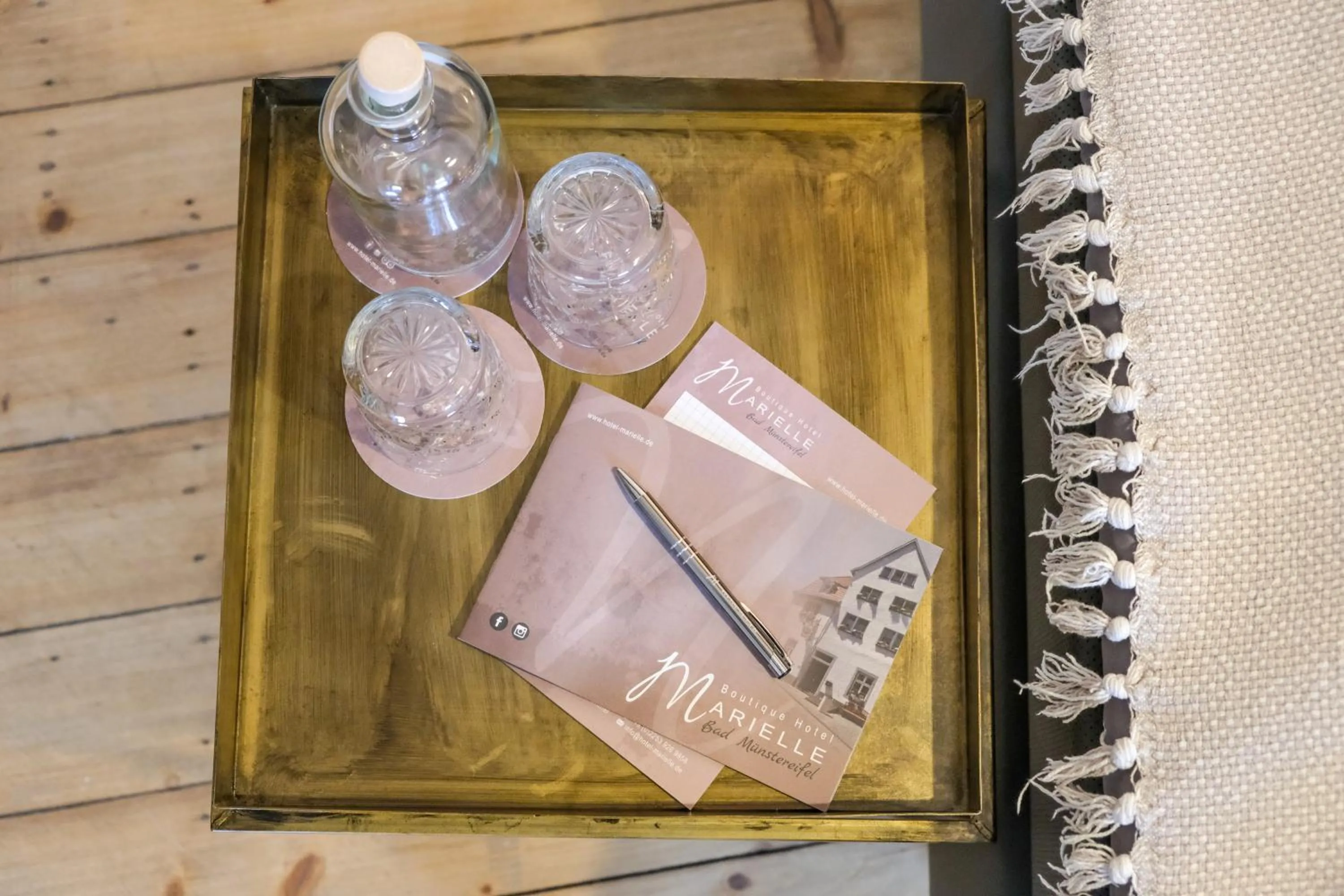 Drinks in Boutique Hotel Marielle