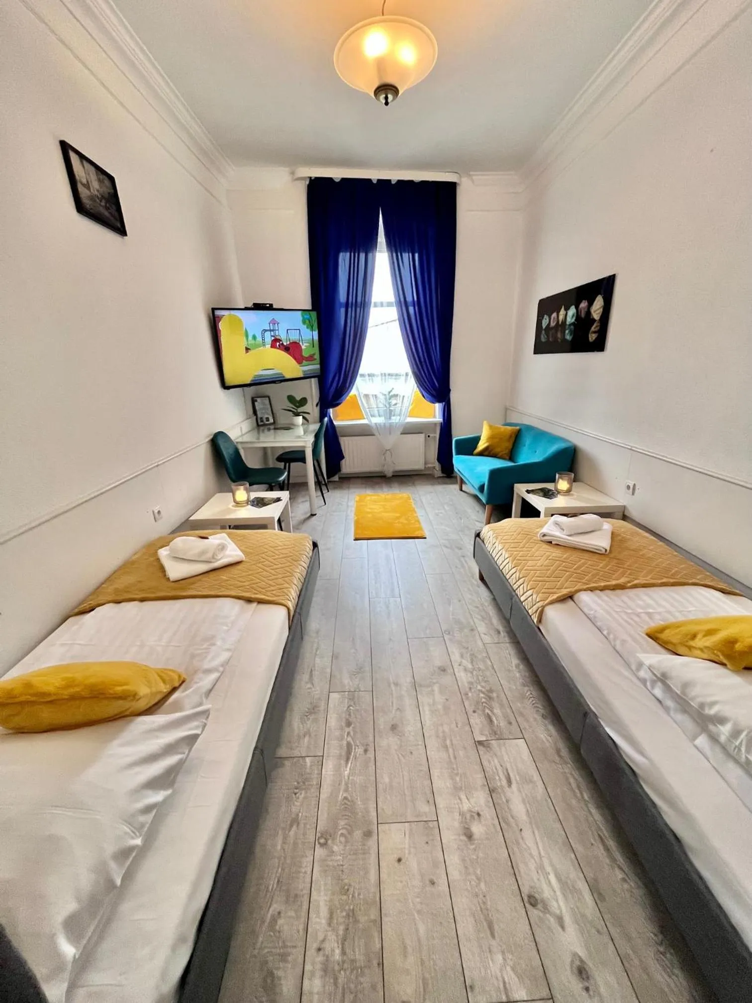 Photo of the whole room, Bed in Great Polonia Świdnica City Center