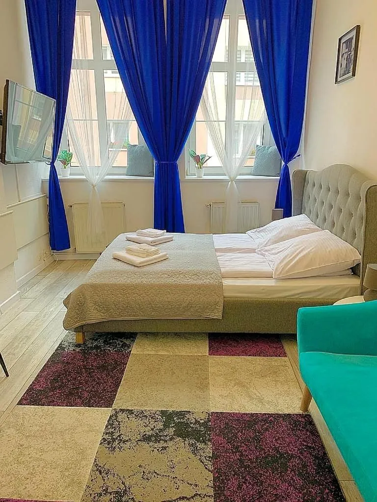 Photo of the whole room, Bed in Great Polonia Świdnica City Center