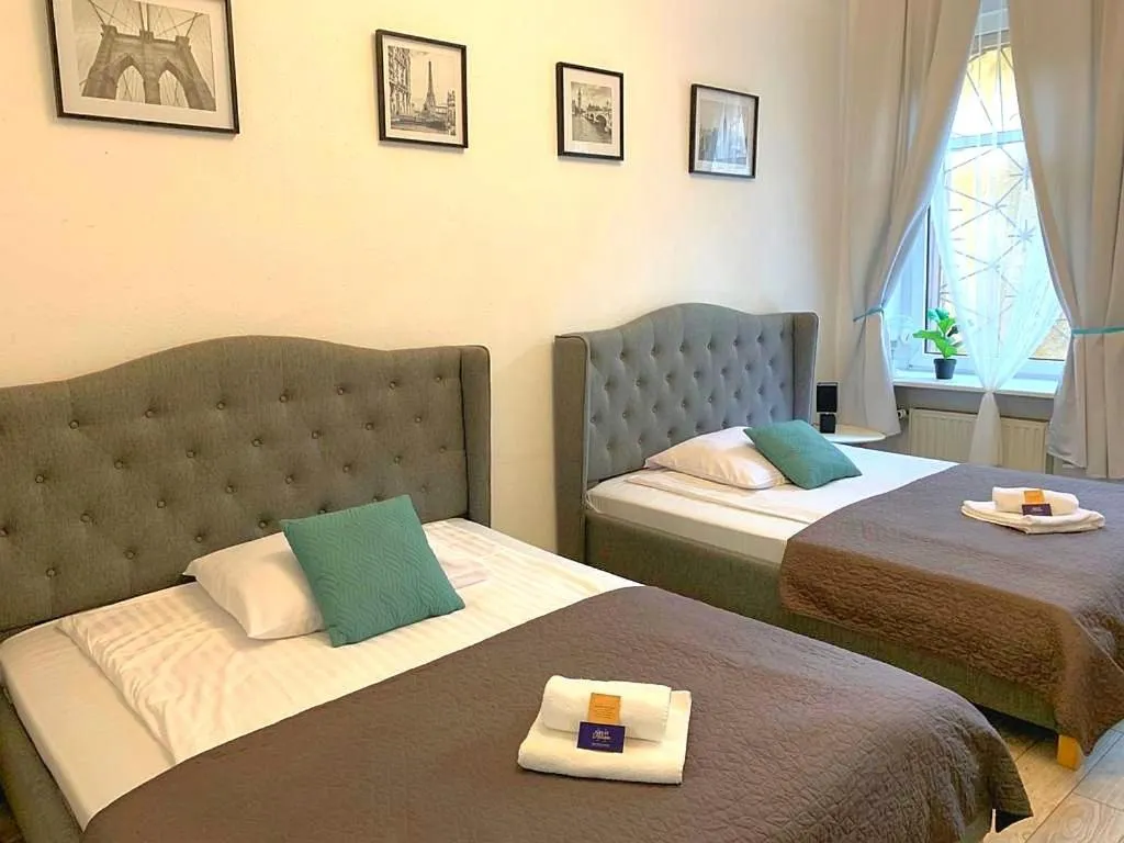 Photo of the whole room, Bed in Great Polonia Świdnica City Center