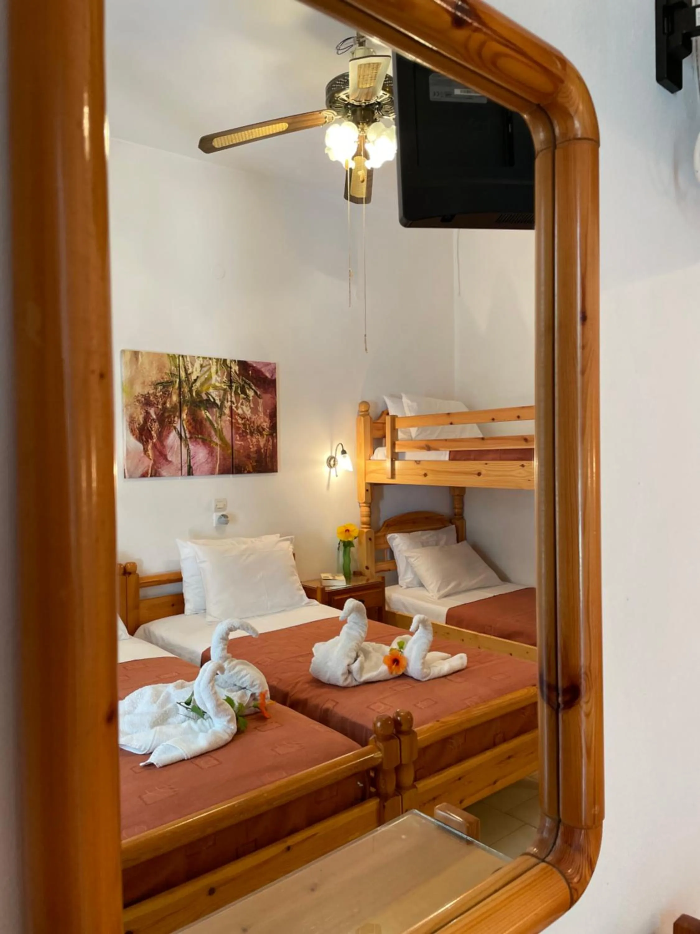 Bed in Villa Gelly's Studios