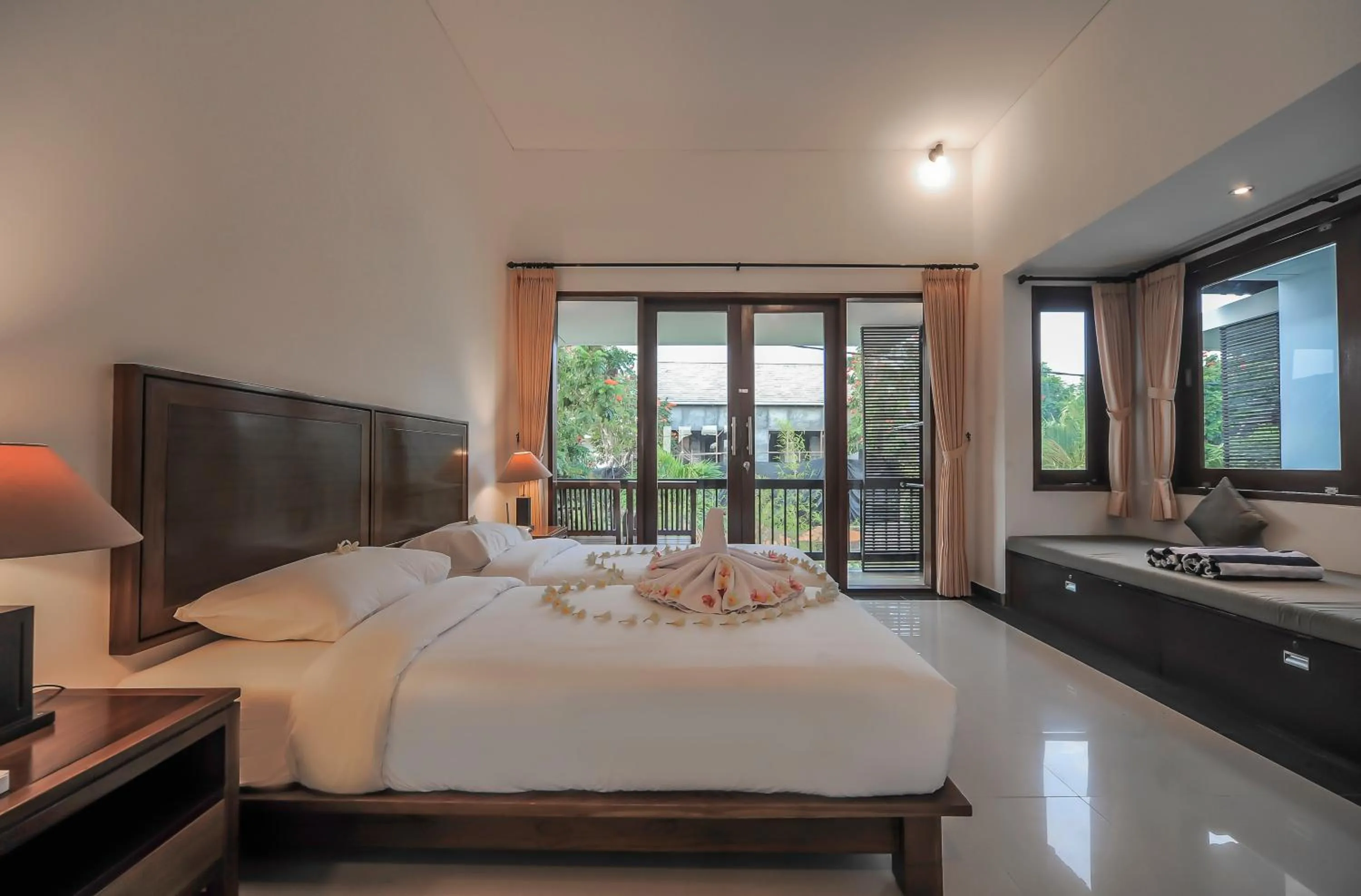 Bed in Sayang Sanur Terrace House