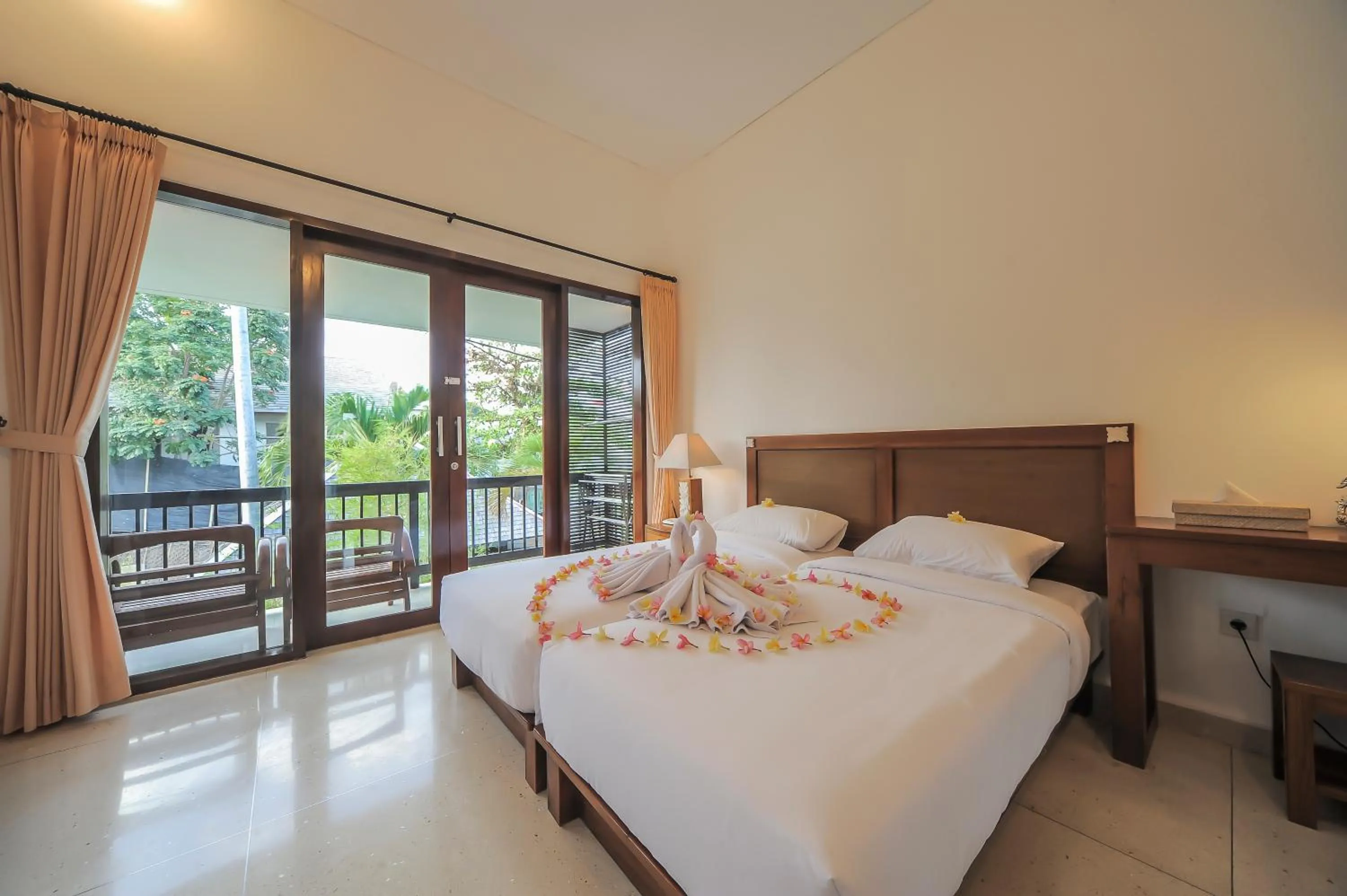 Bed in Sayang Sanur Terrace House