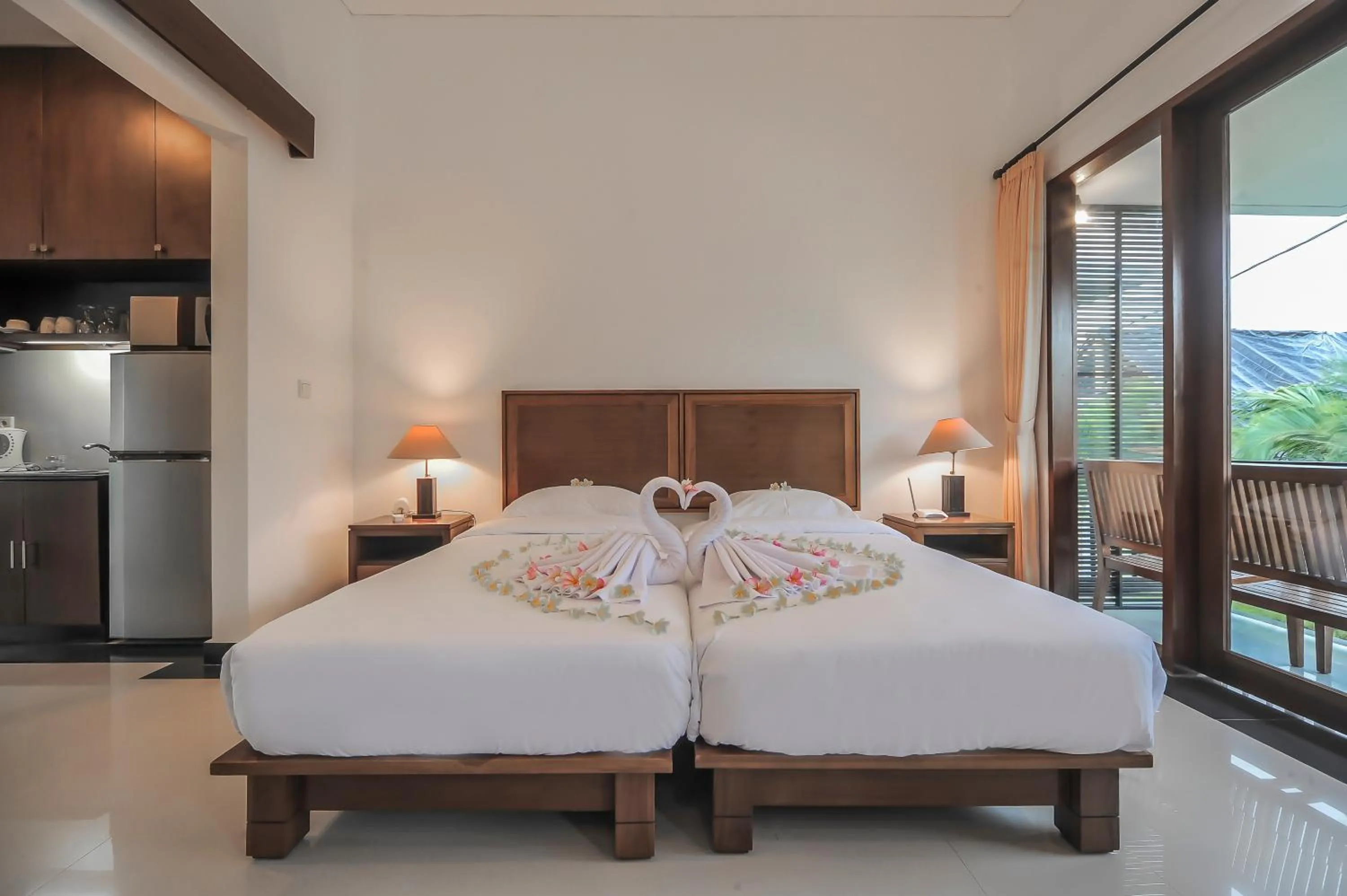 Bed in Sayang Sanur Terrace House