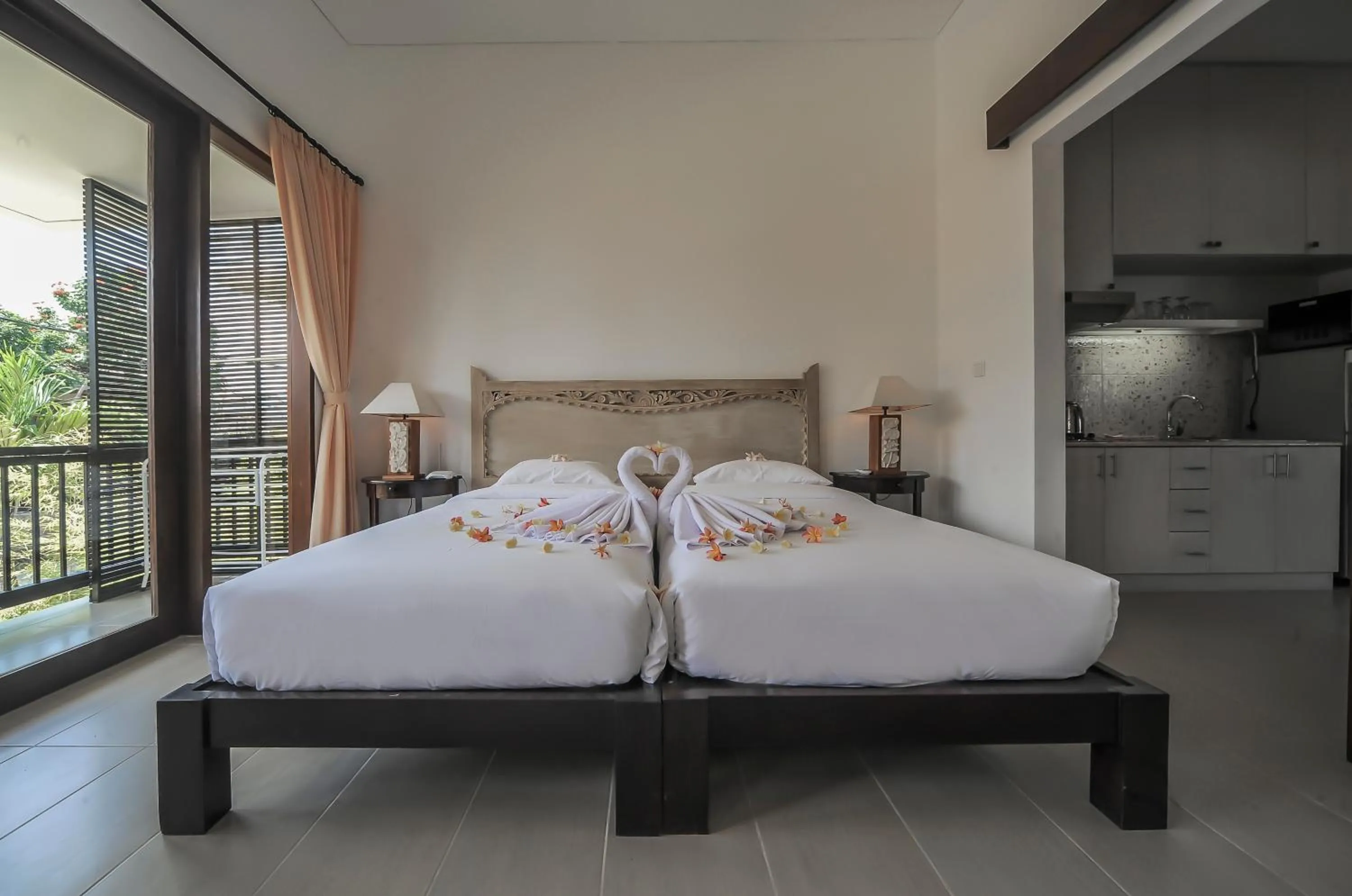 Bed in Sayang Sanur Terrace House