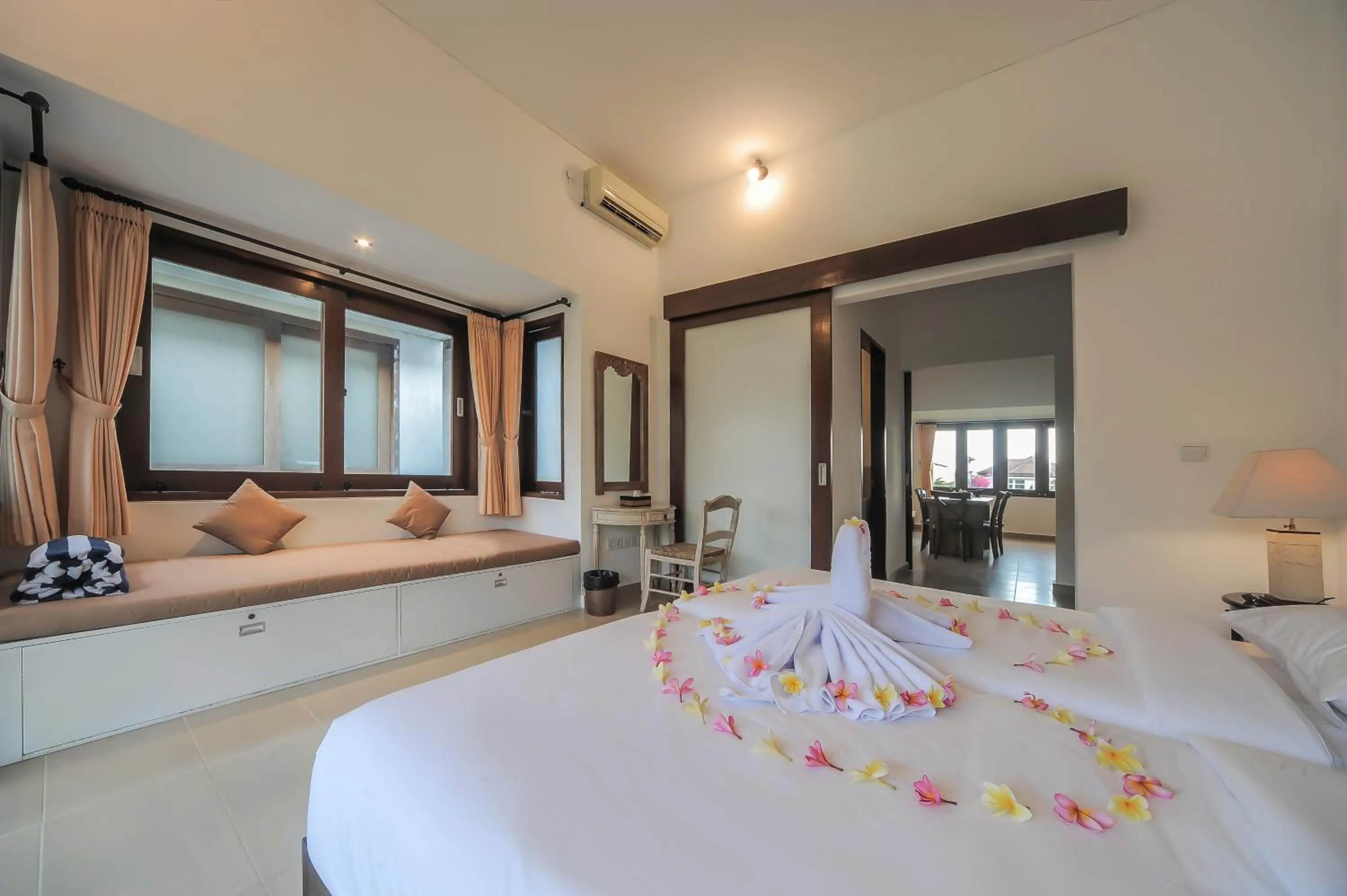 Bed in Sayang Sanur Terrace House