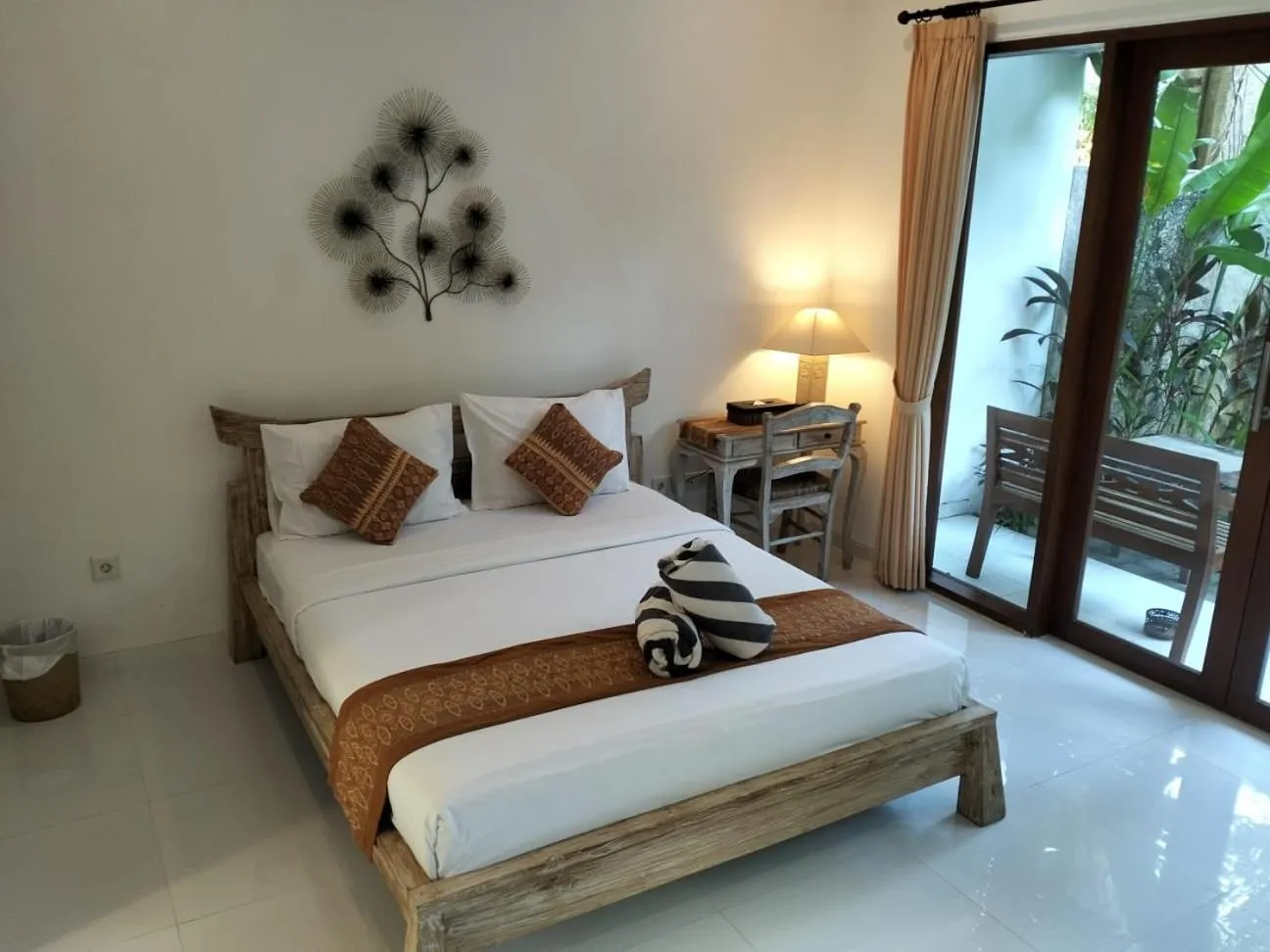 Bed in Sayang Sanur Terrace House