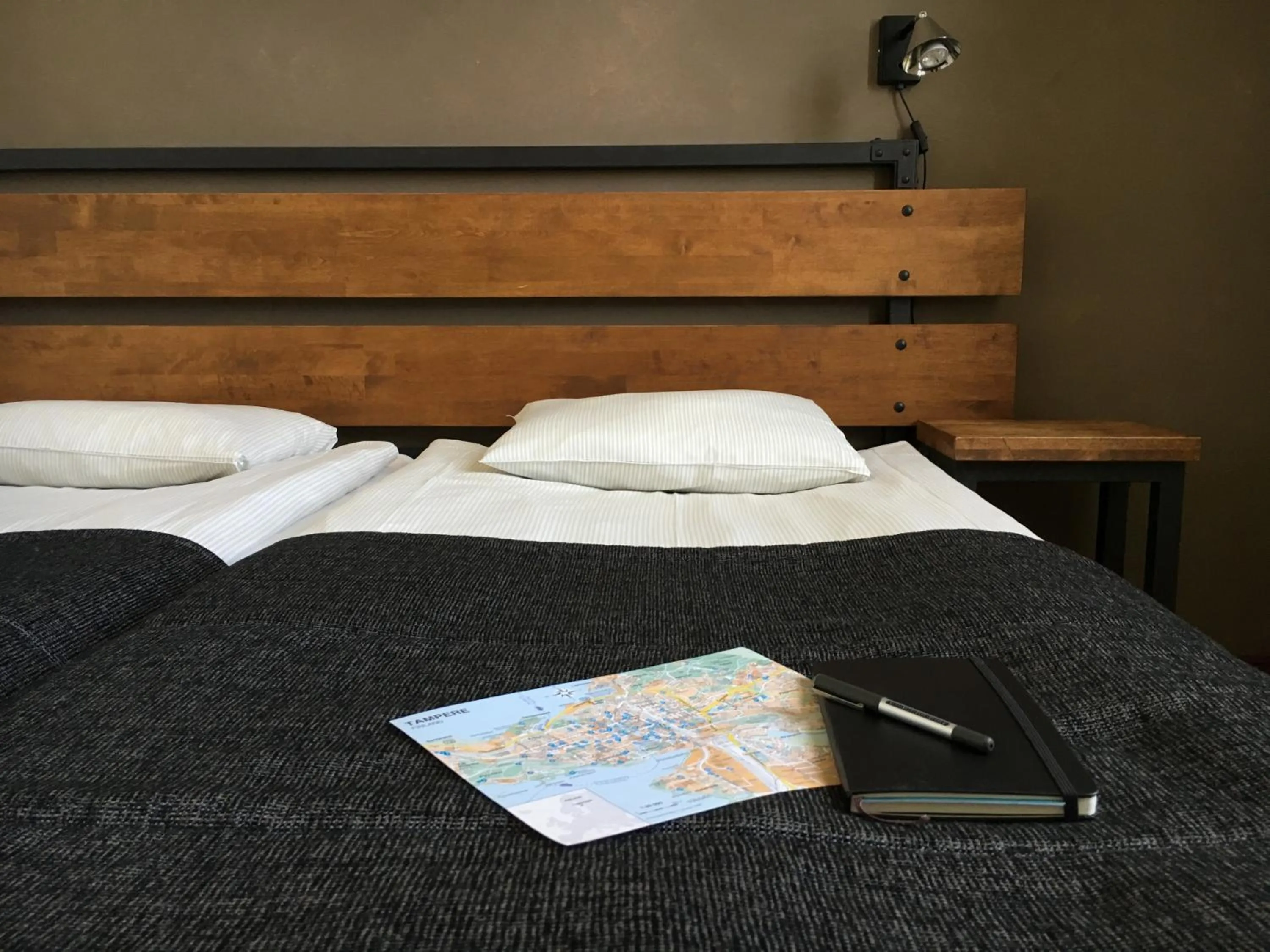 Bed in Hotelli Ville