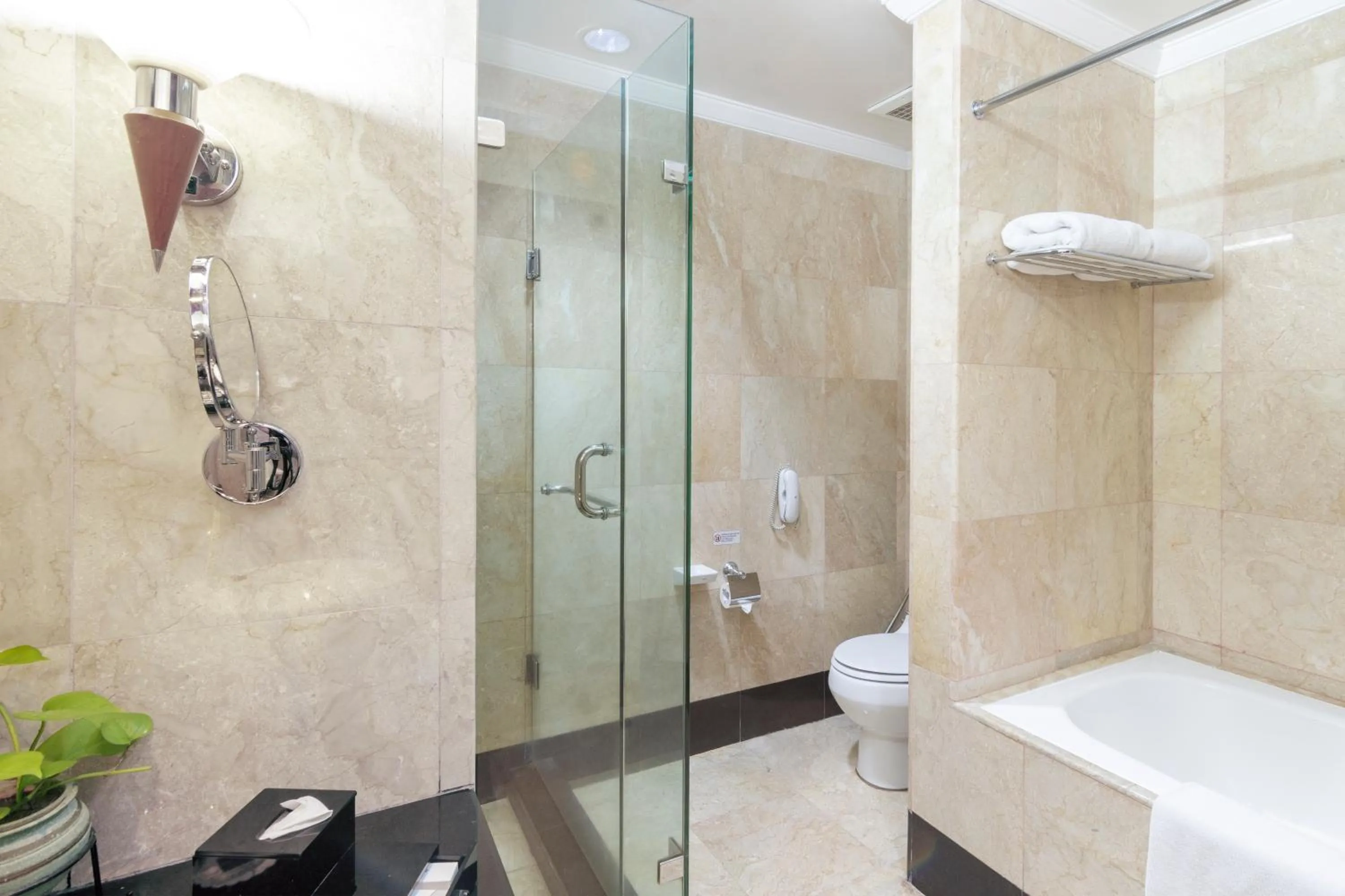 Bathroom in Blue Sky Hotel Balikpapan