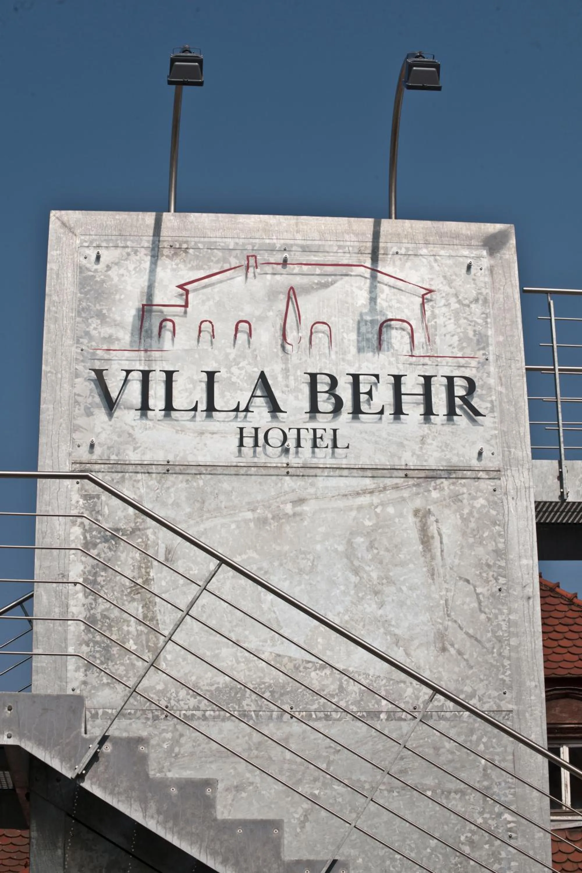 Facade/entrance in Villa Behr