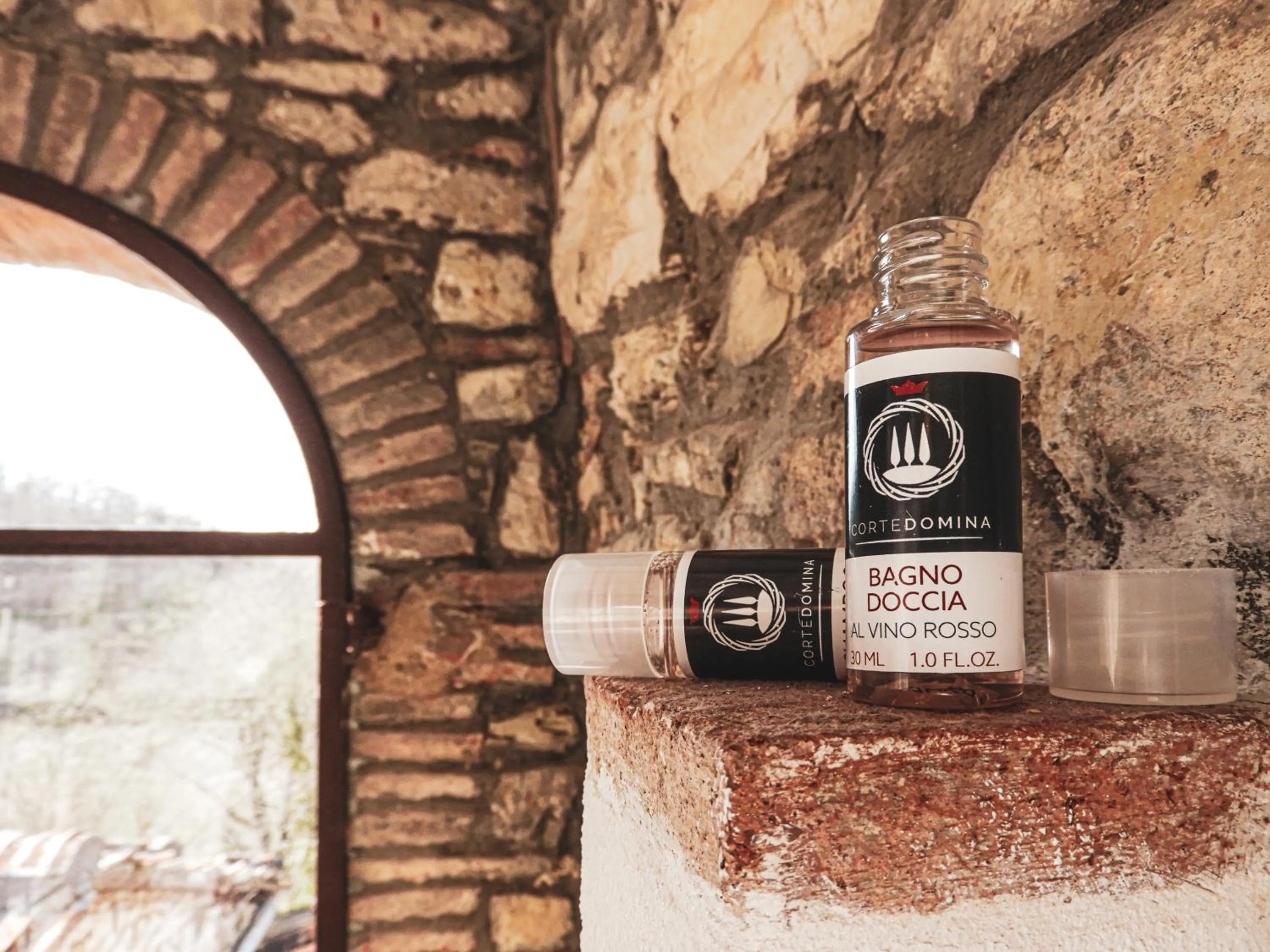 Shower in Tenuta Cortedomina