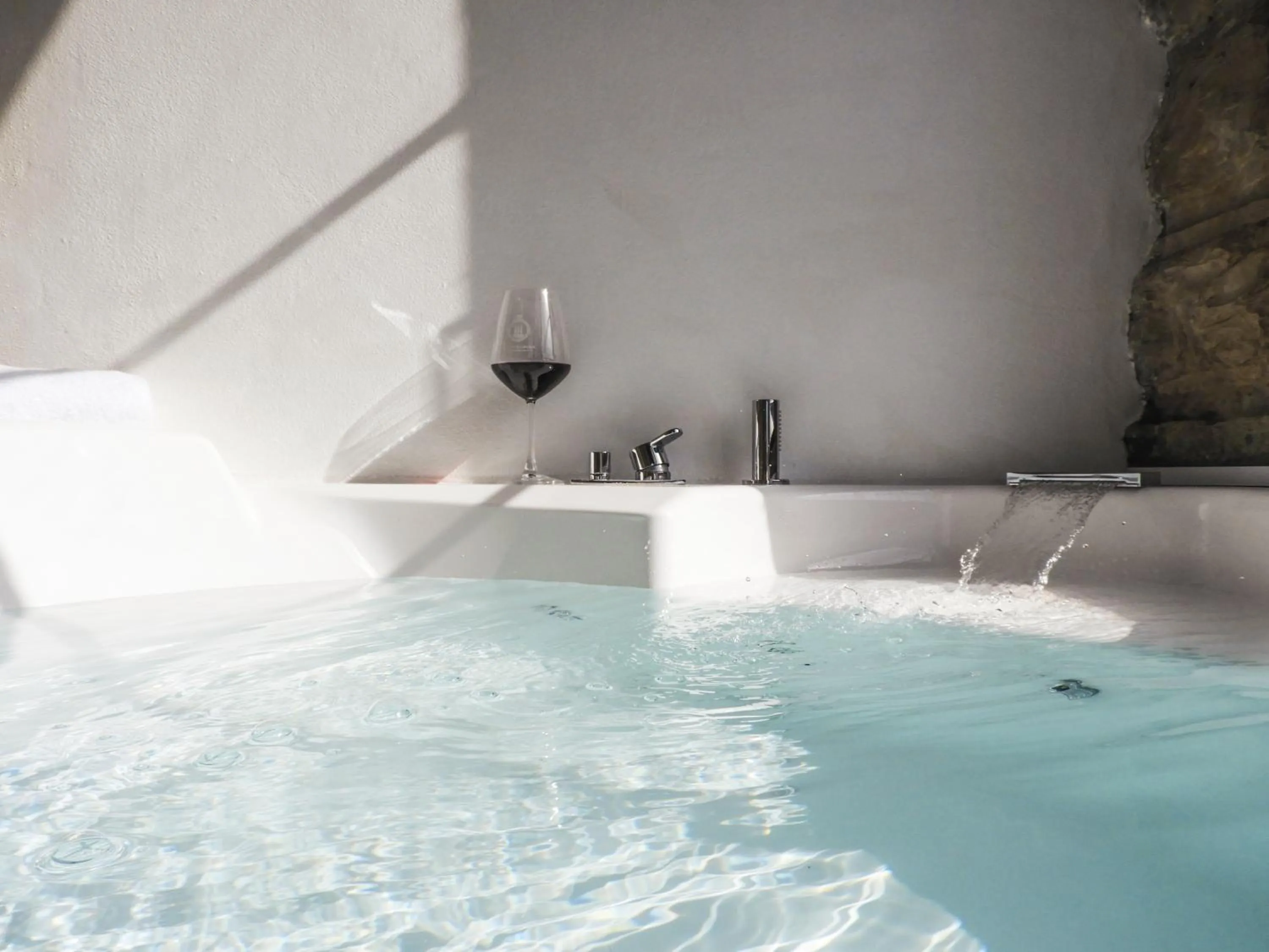 Hot Tub in Tenuta Cortedomina