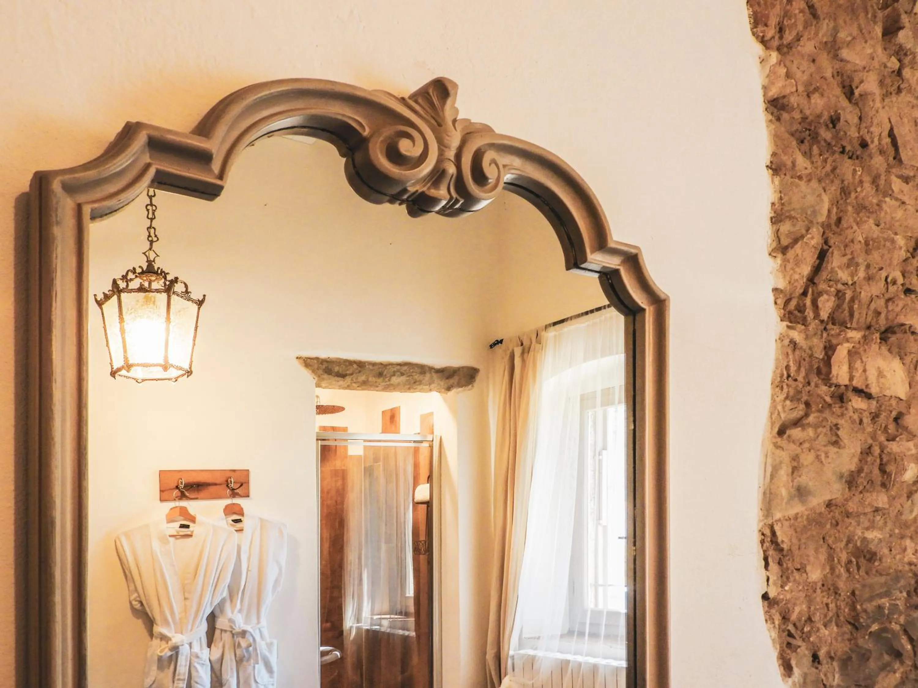 Shower in Tenuta Cortedomina