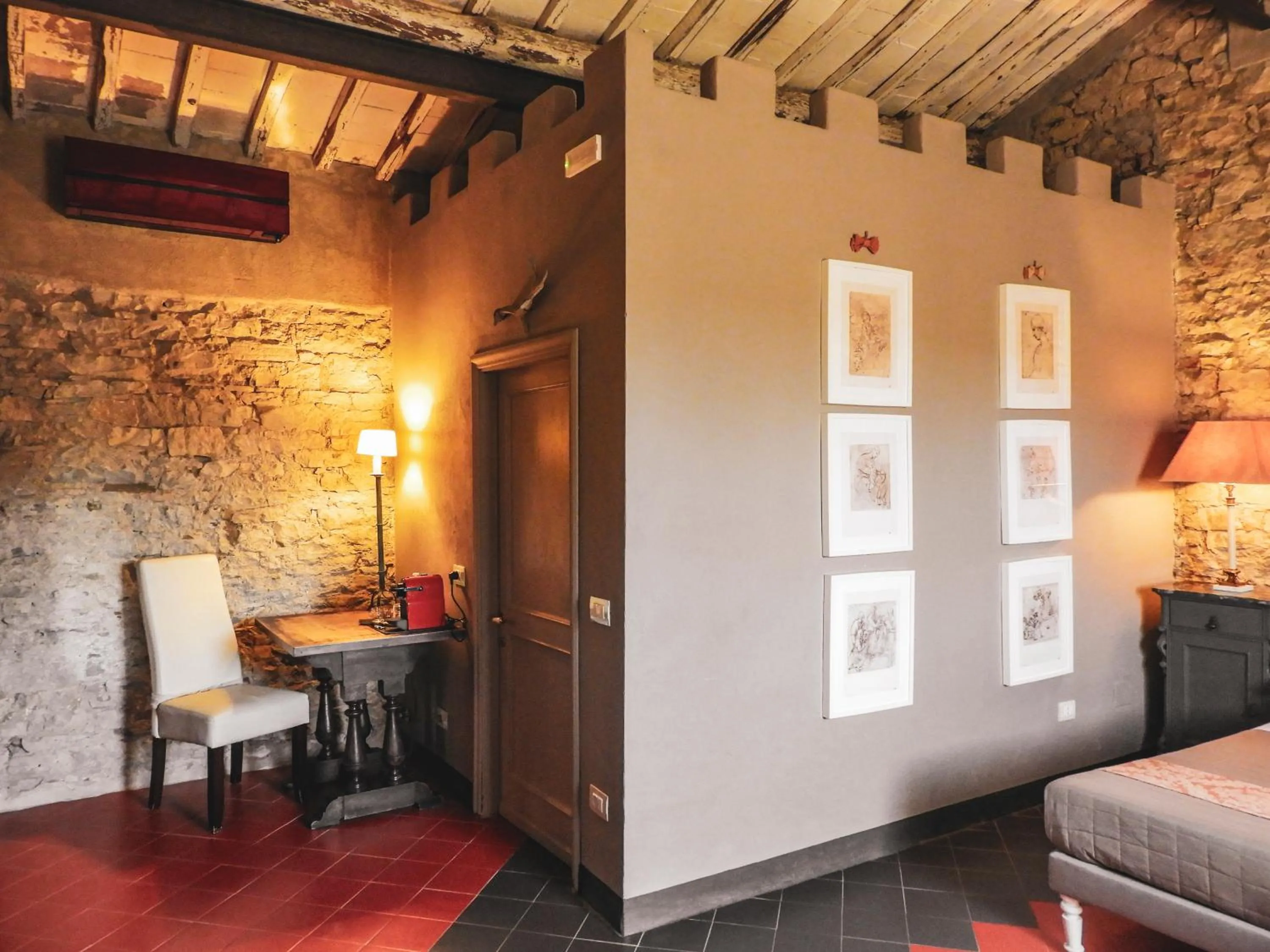 Decorative detail in Tenuta Cortedomina