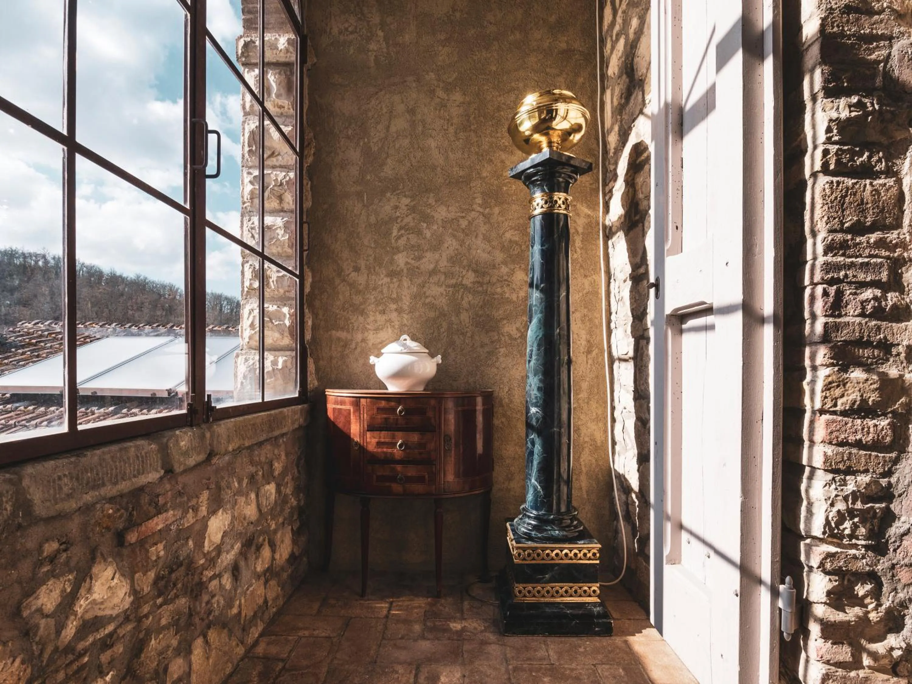 Library in Tenuta Cortedomina