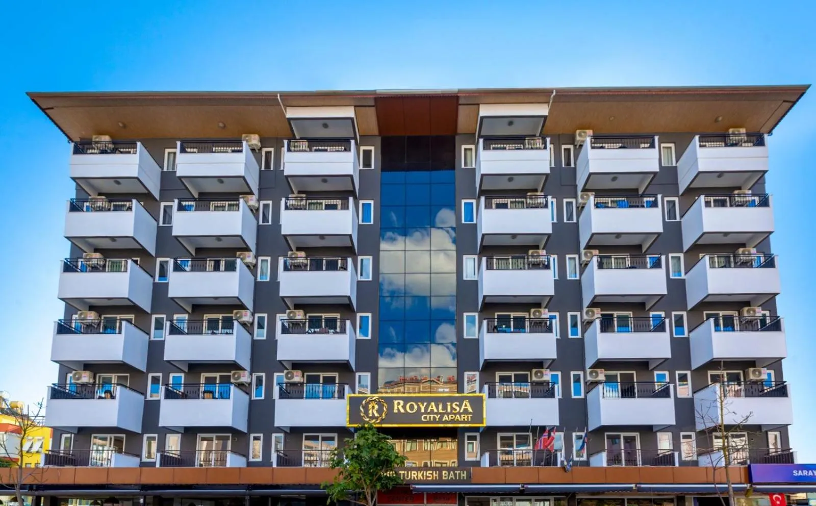 Property building in Royalisa City Apart Hotel