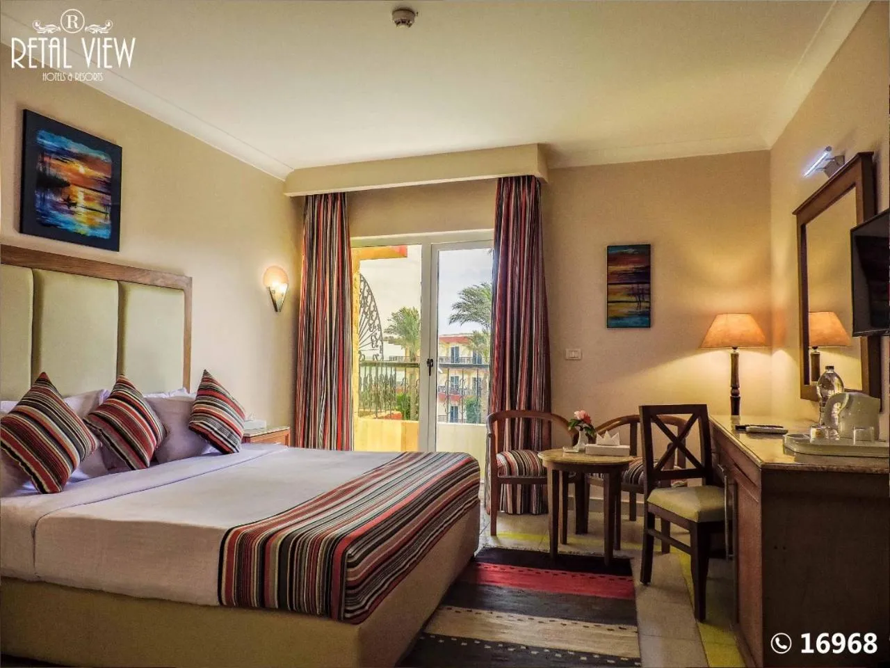 Bed in Retal View Resort El Sokhna Aqua Park