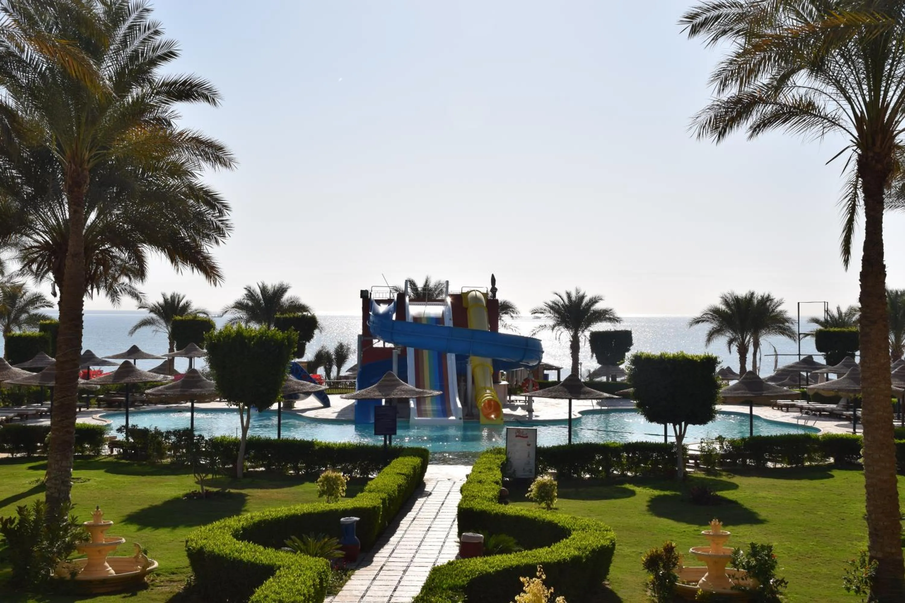 Bird's eye view in Retal View Resort El Sokhna Aqua Park