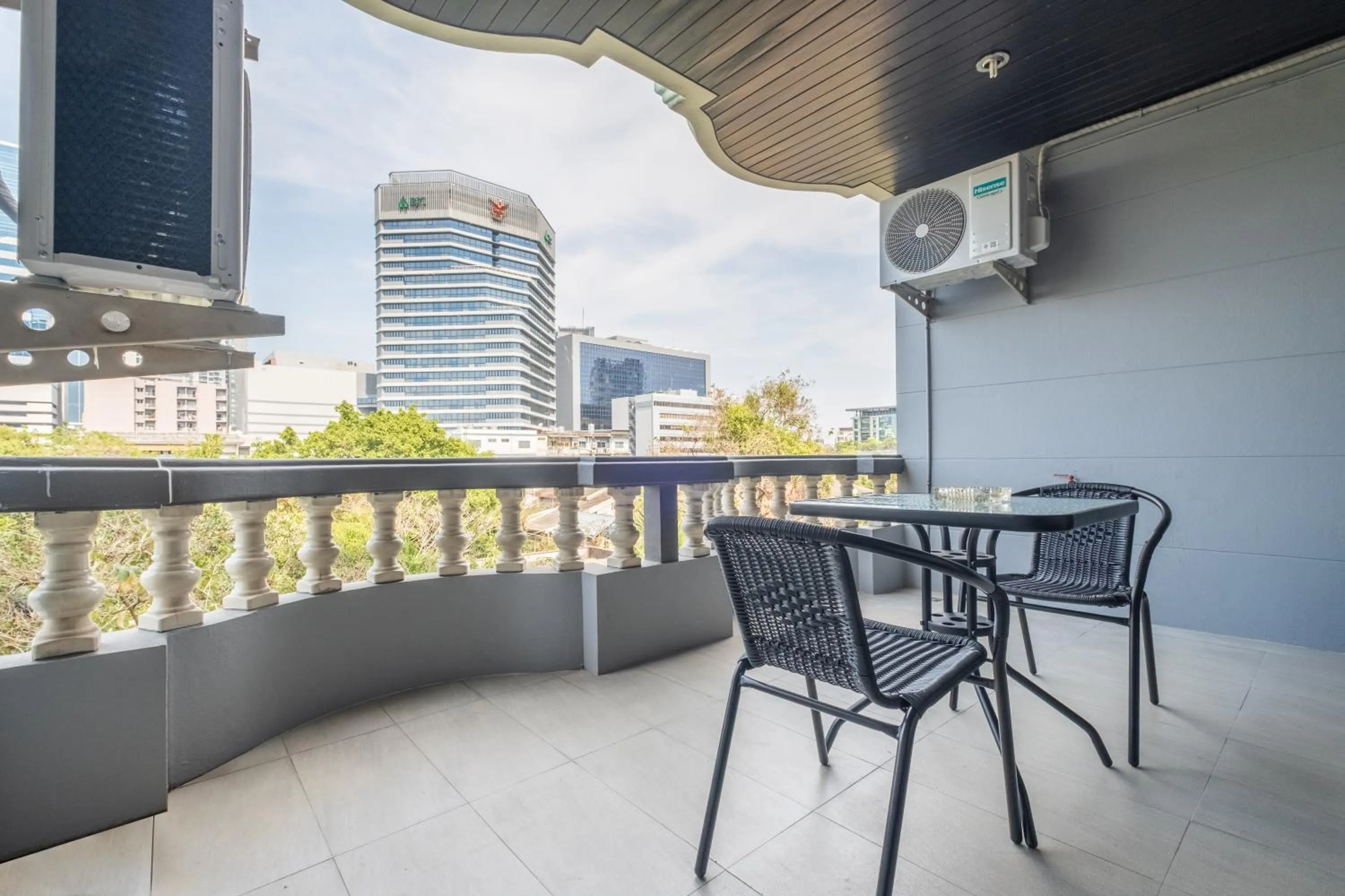 Patio in Boss Mansion