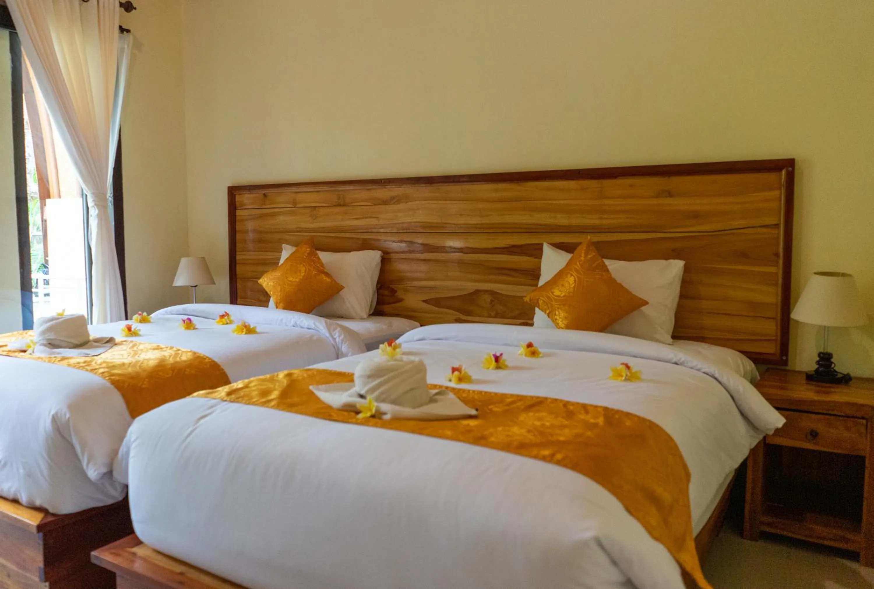 Bed in Penida Bay Village