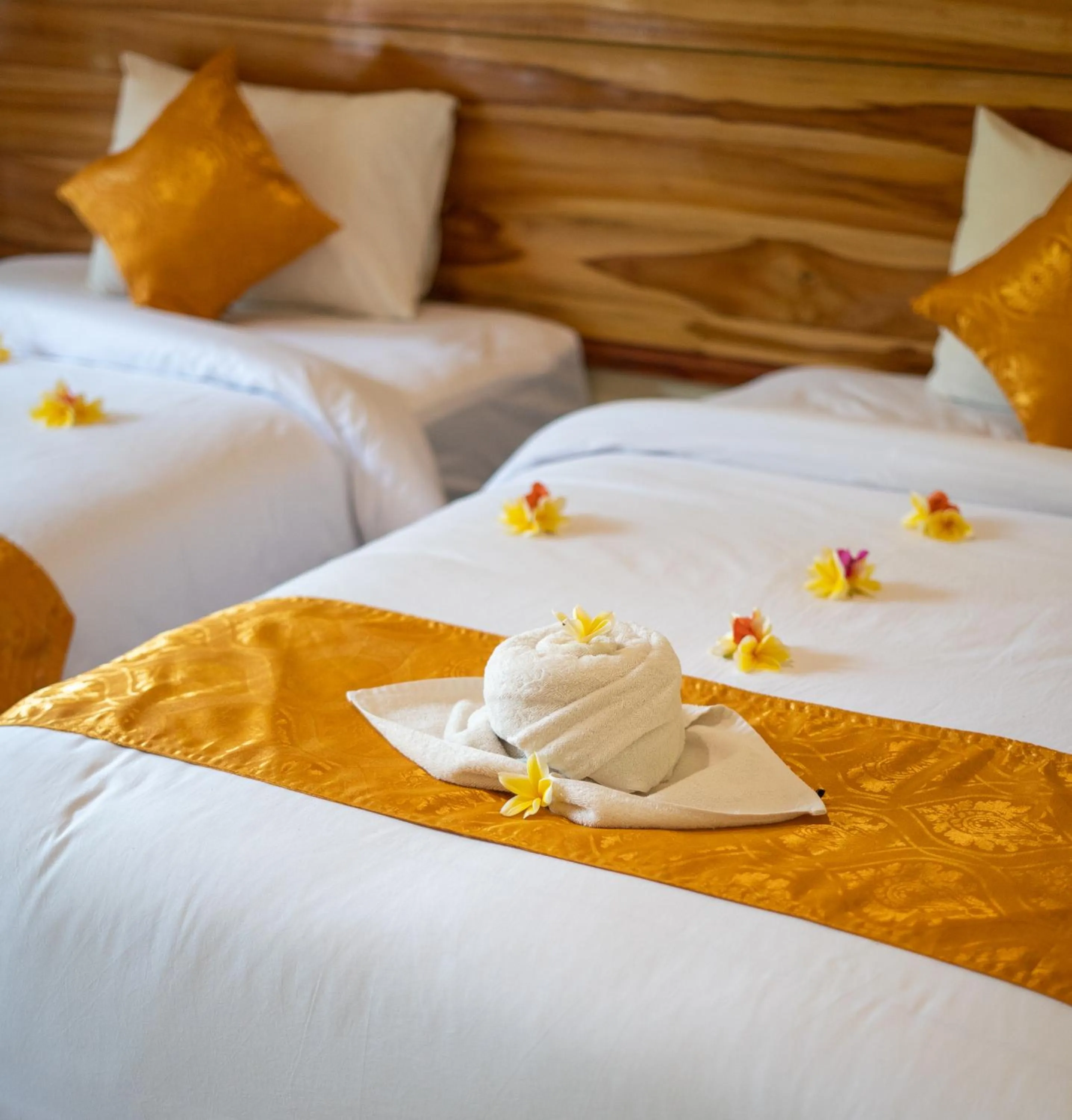 Bed in Penida Bay Village