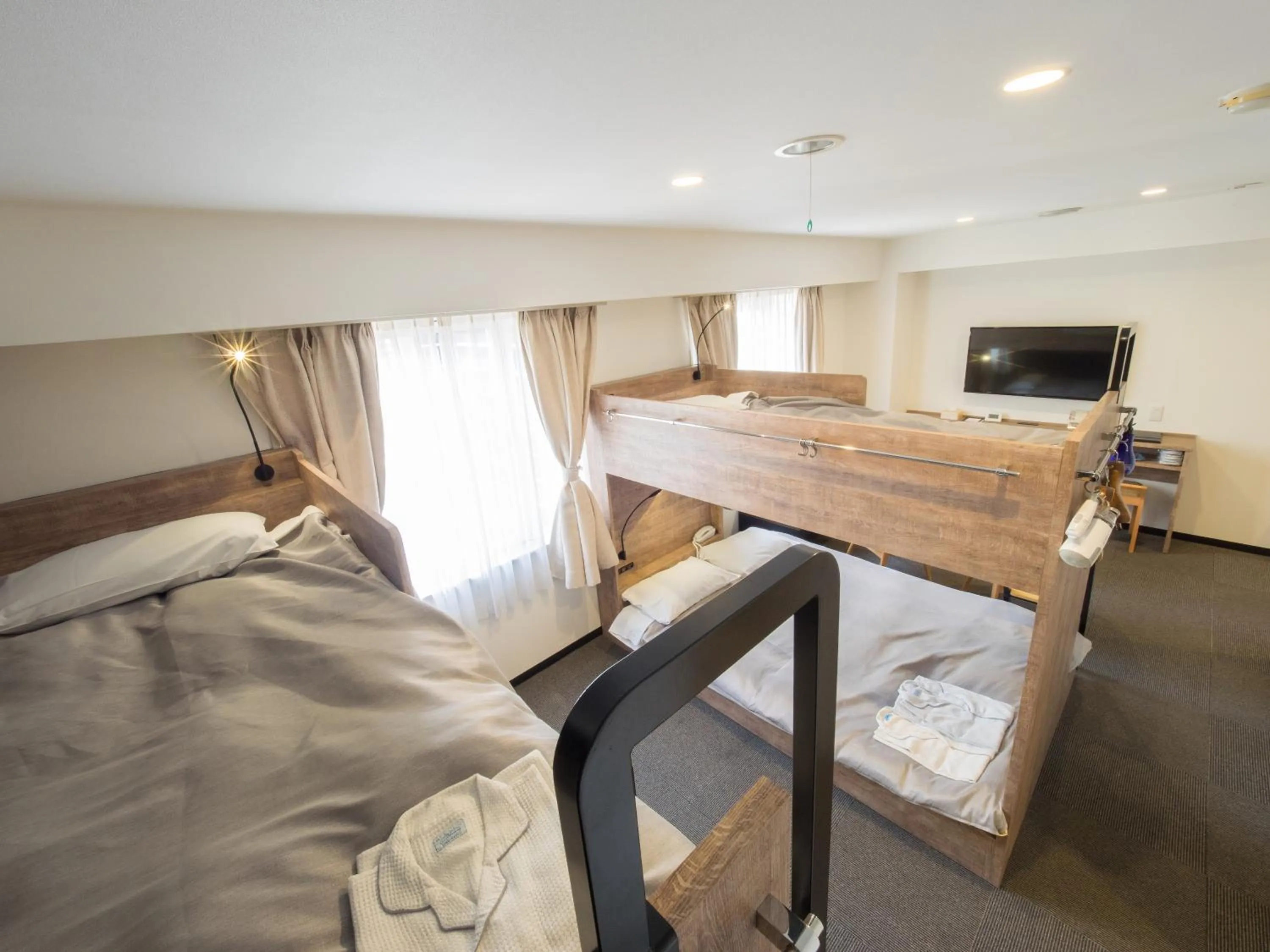 Photo of the whole room, Bed in Hotel Shin Osaka