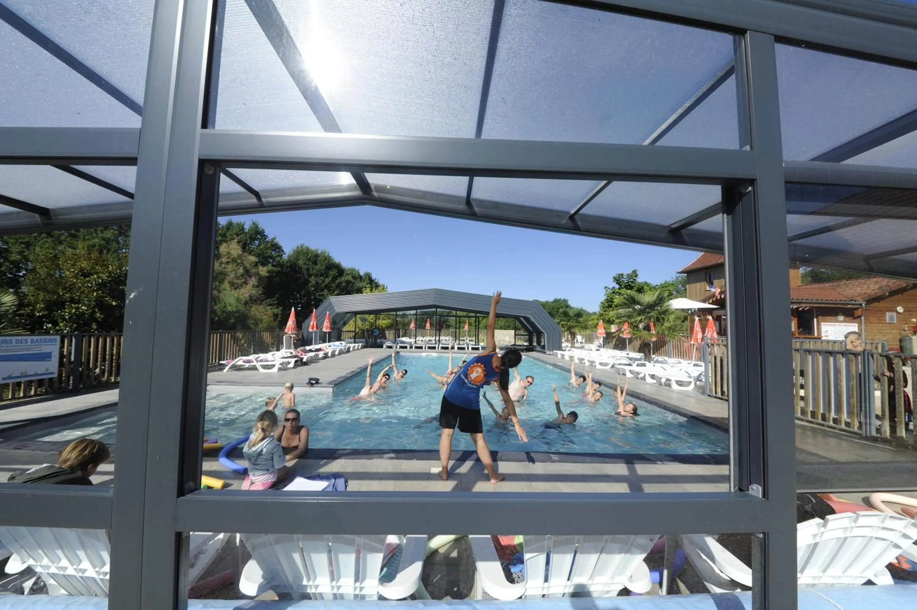 Swimming pool in Camping Padimadour