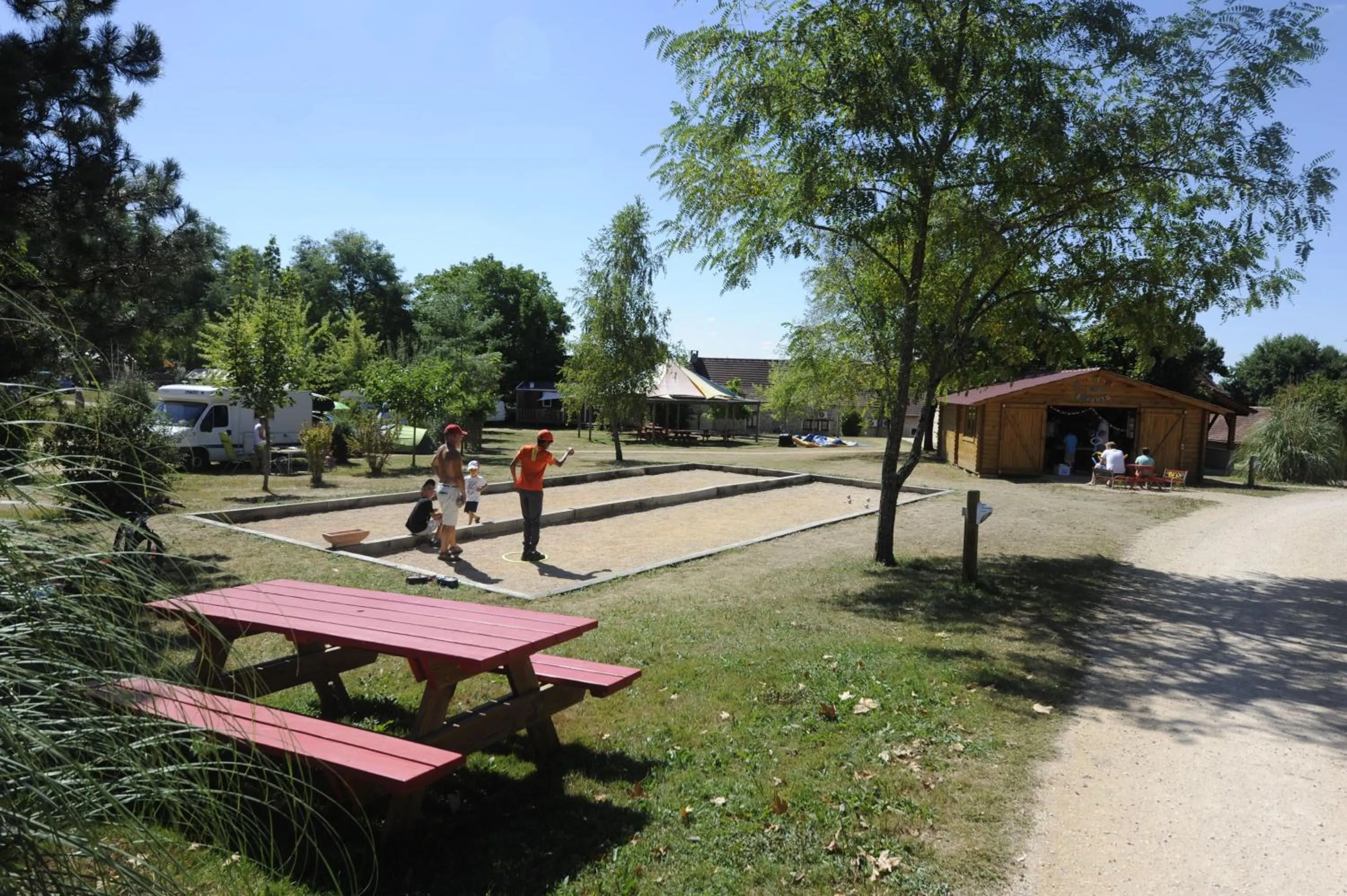 Children play ground in Camping Padimadour
