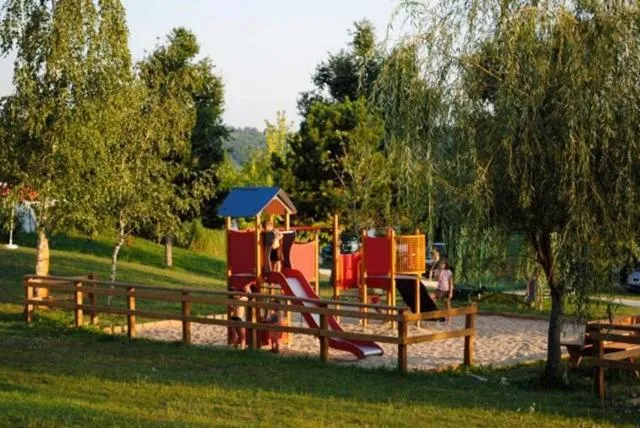 Children play ground in Camping Padimadour