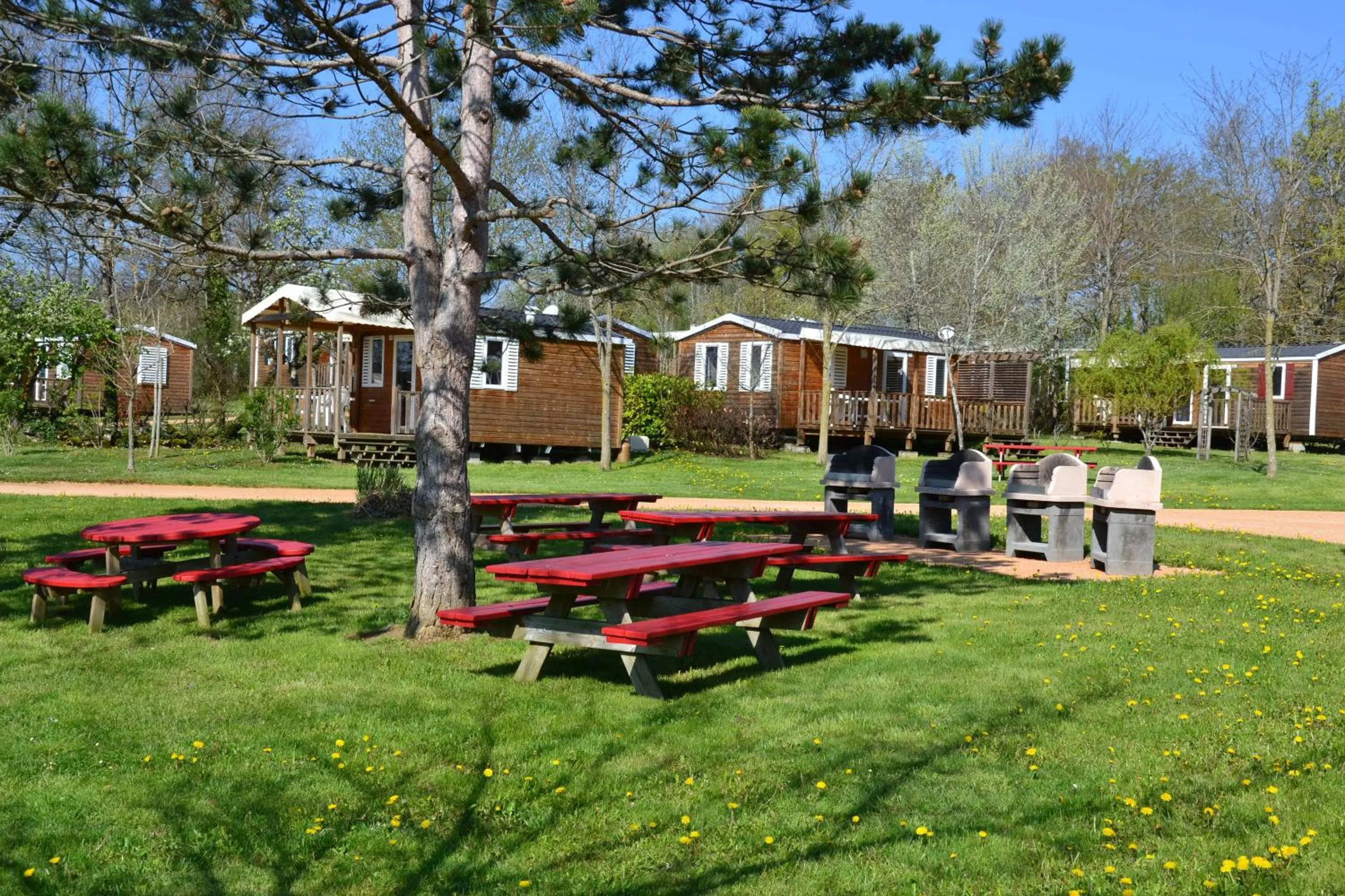 BBQ facilities in Camping Padimadour