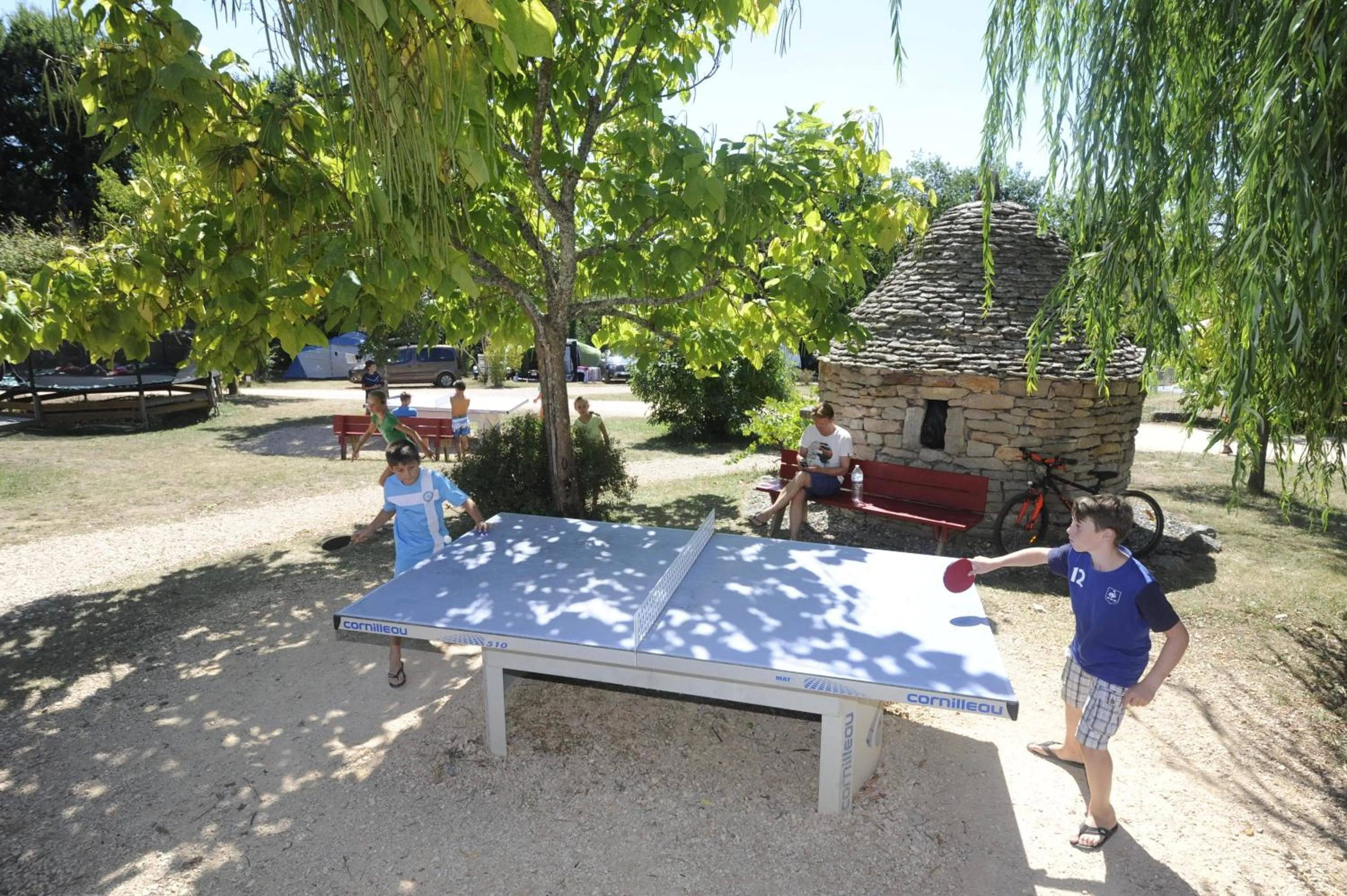 Children play ground in Camping Padimadour