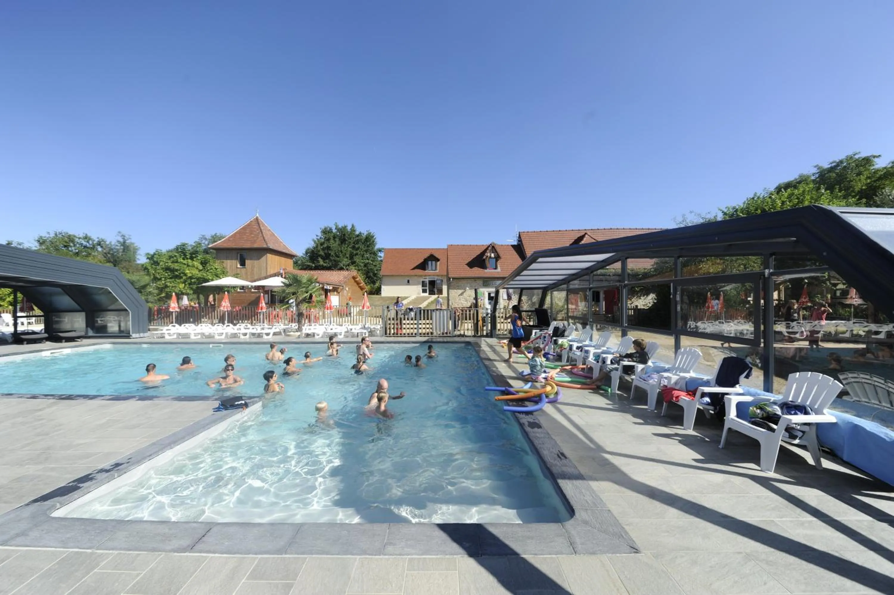 Swimming pool in Camping Padimadour