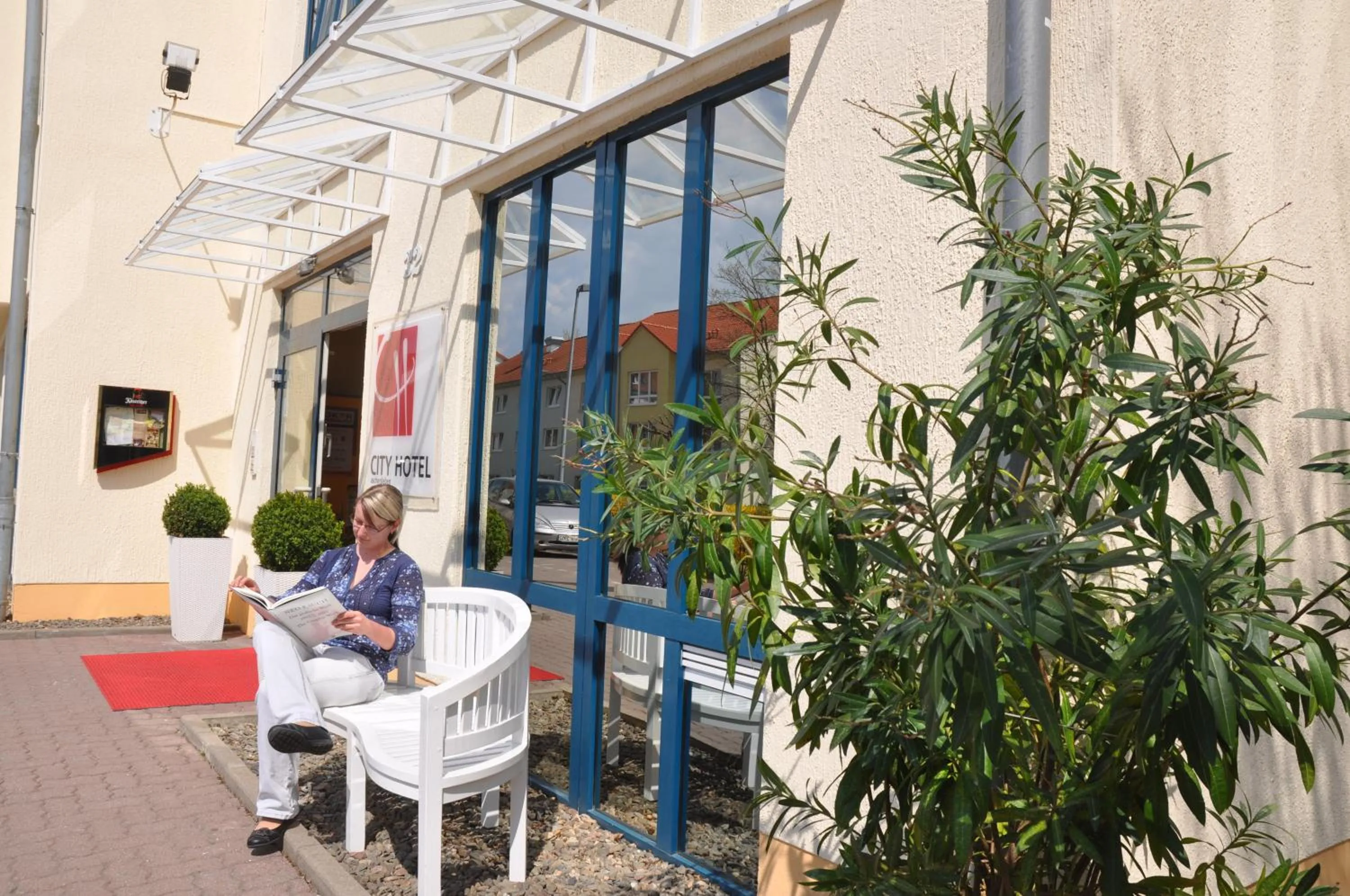 People in City Hotel Aschersleben