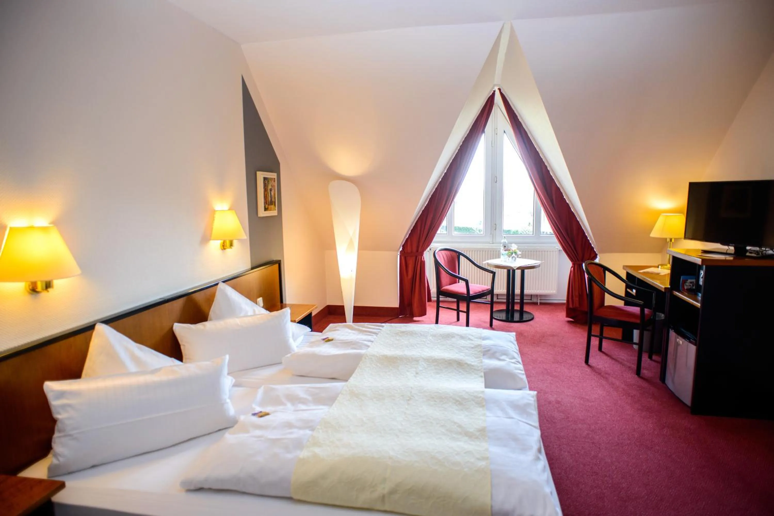 Photo of the whole room, Bed in City Hotel Aschersleben