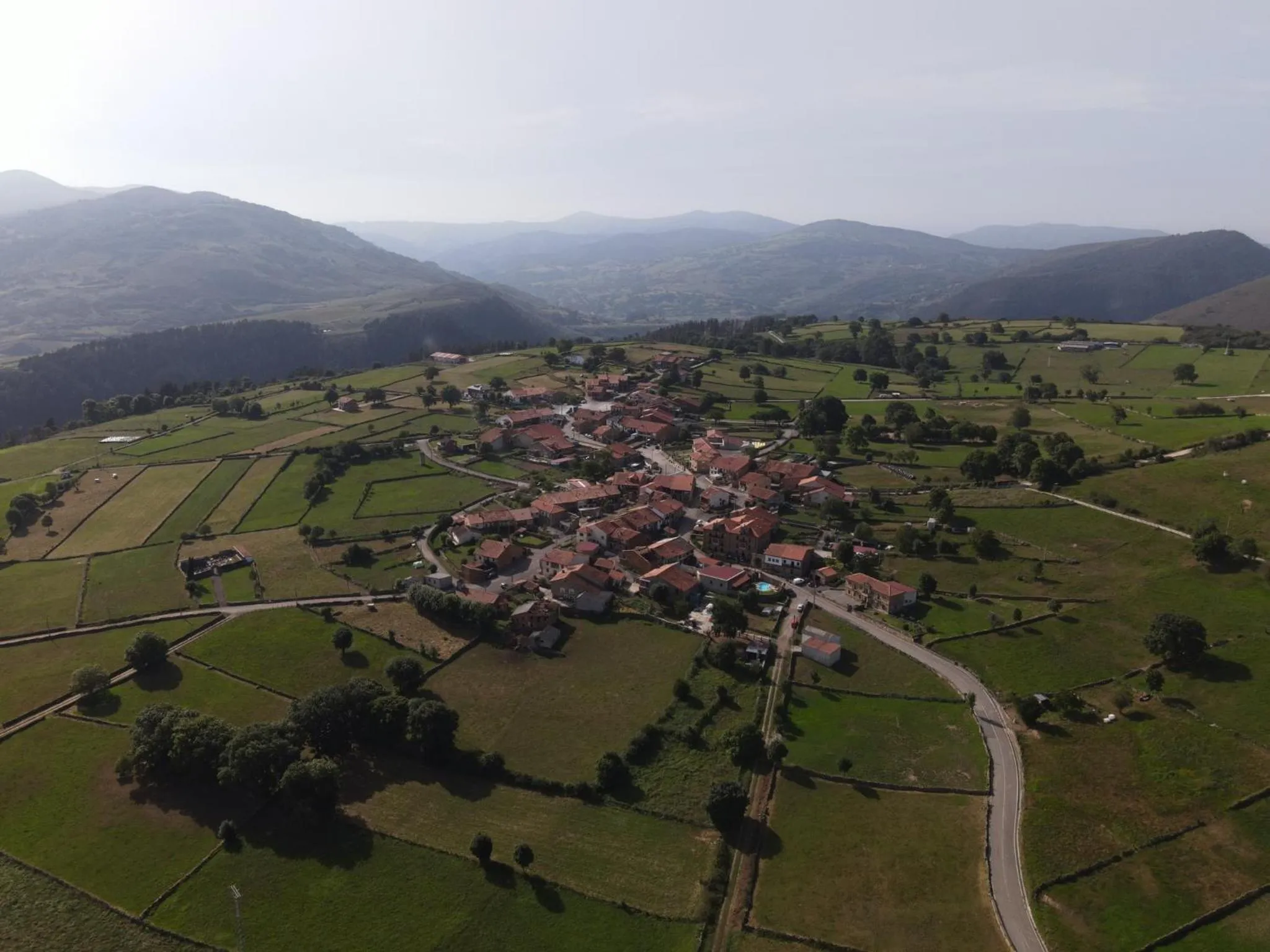 Natural landscape in Posada Venta Hornizo