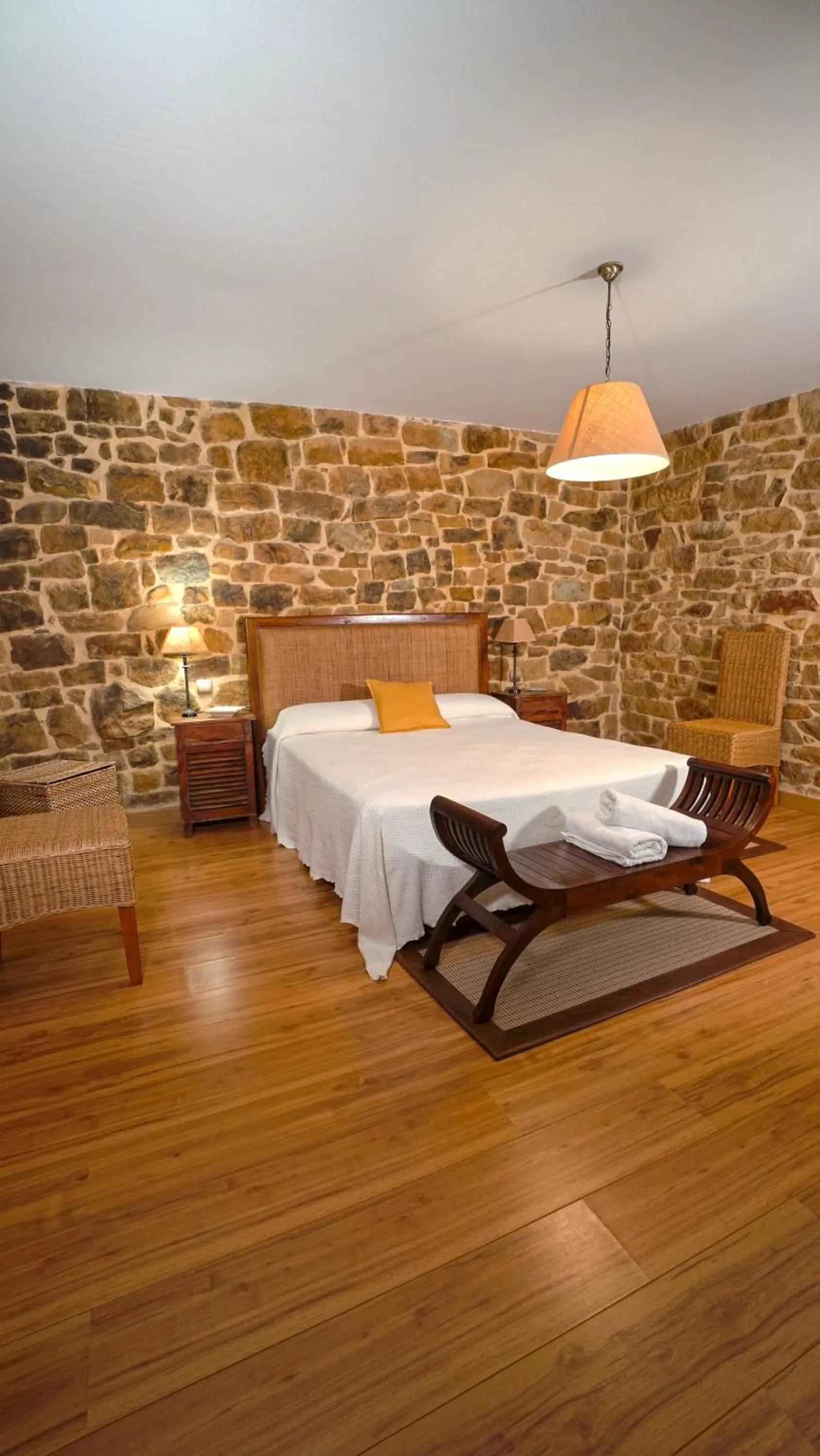 Bed in Posada Venta Hornizo