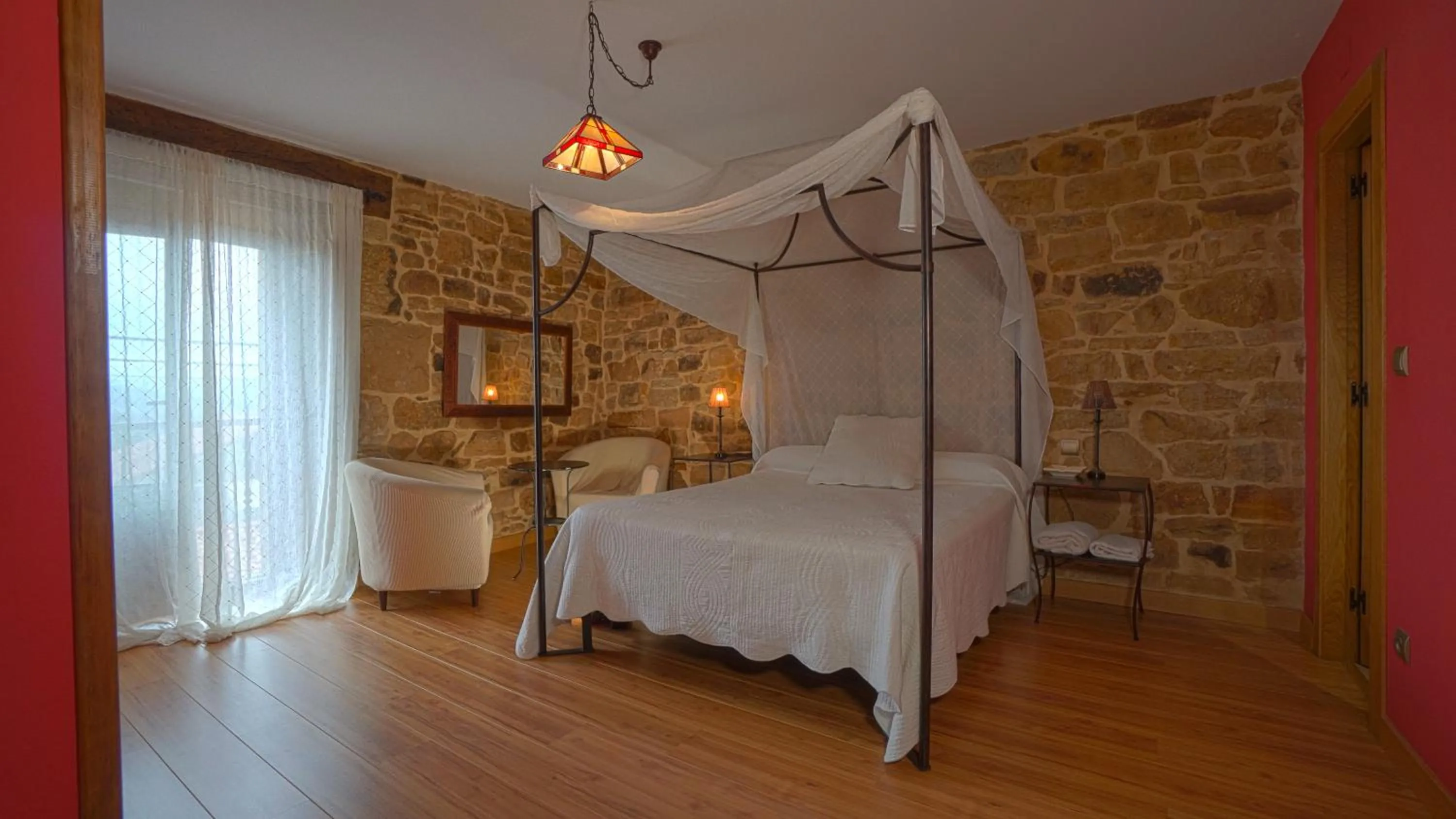 Bed in Posada Venta Hornizo