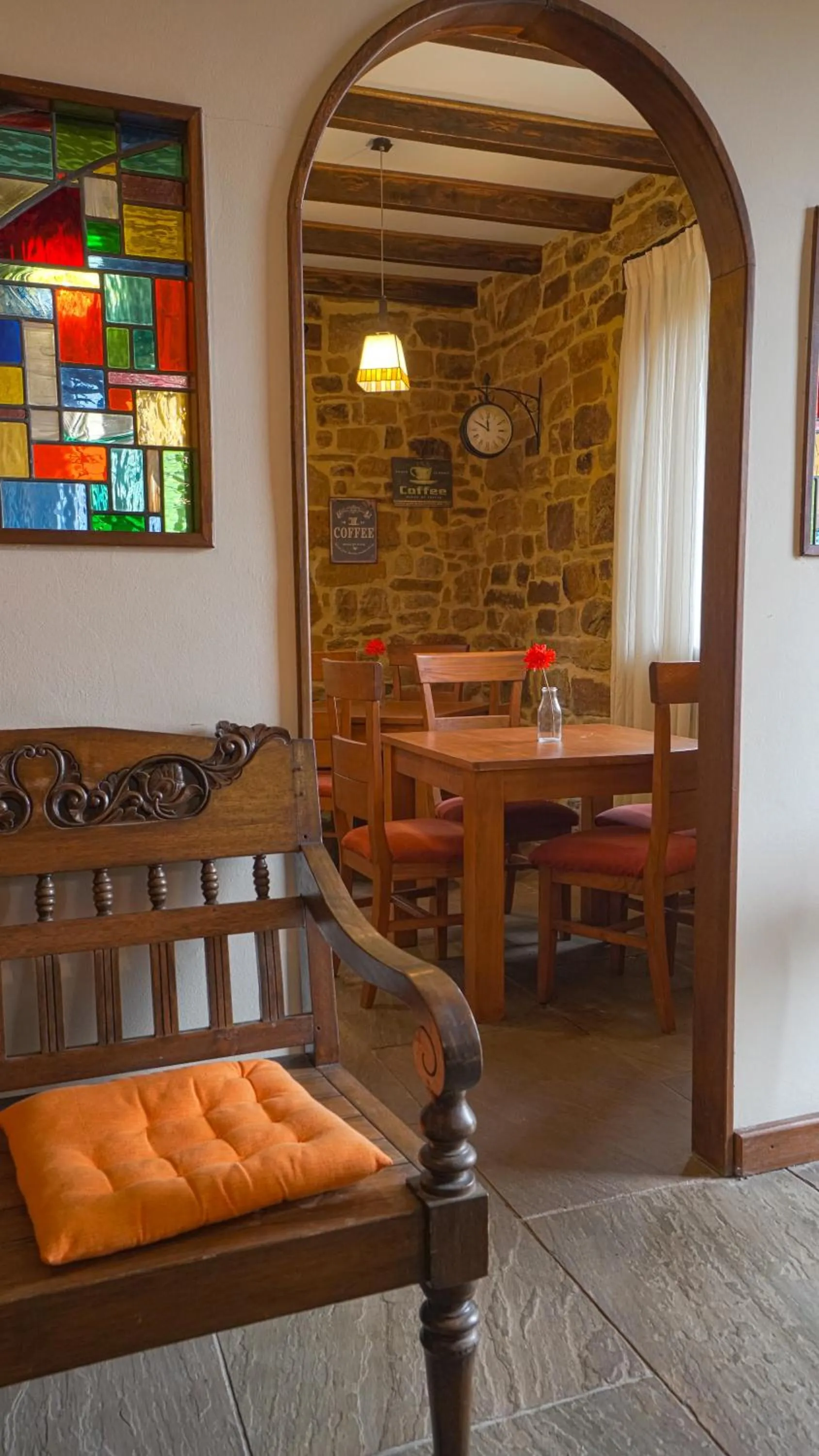 Dining area in Posada Venta Hornizo