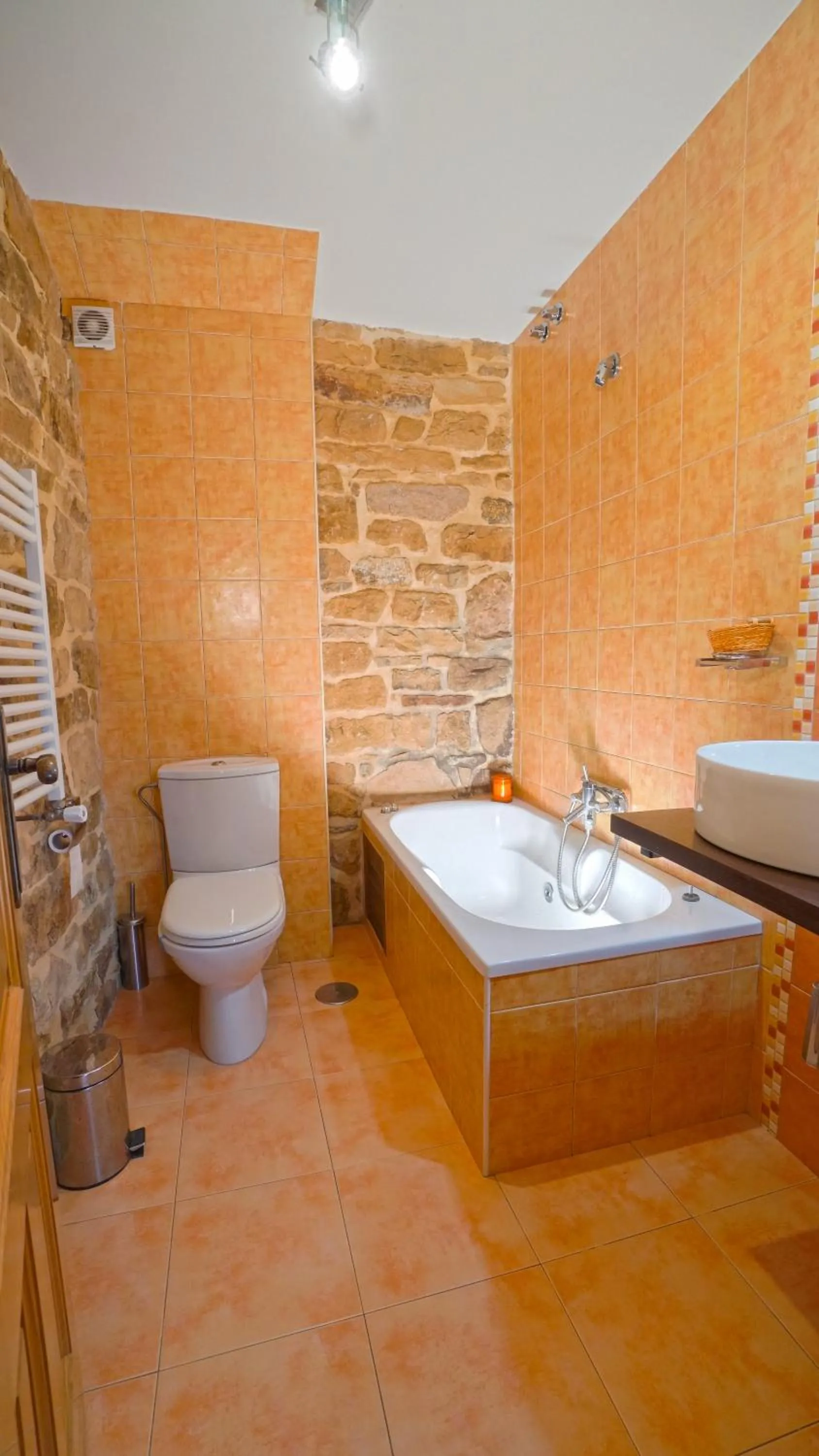 Toilet in Posada Venta Hornizo