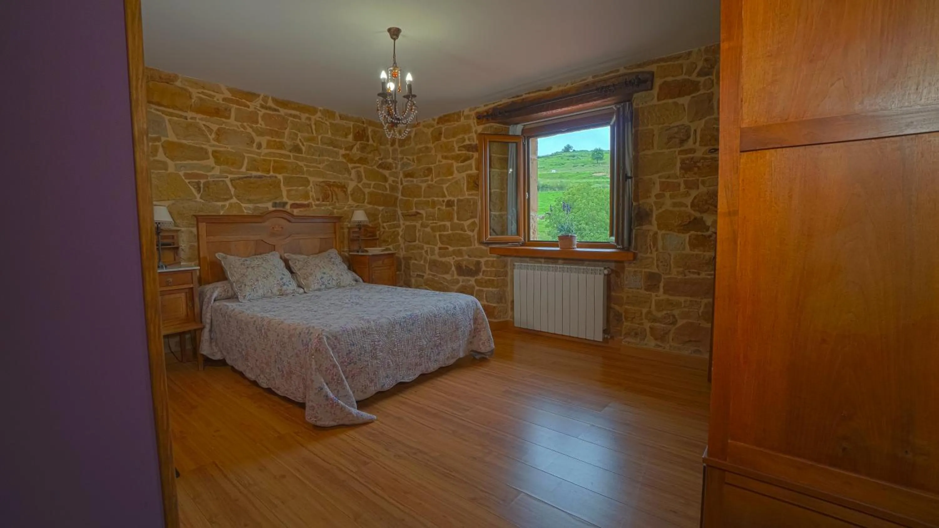 Bed in Posada Venta Hornizo
