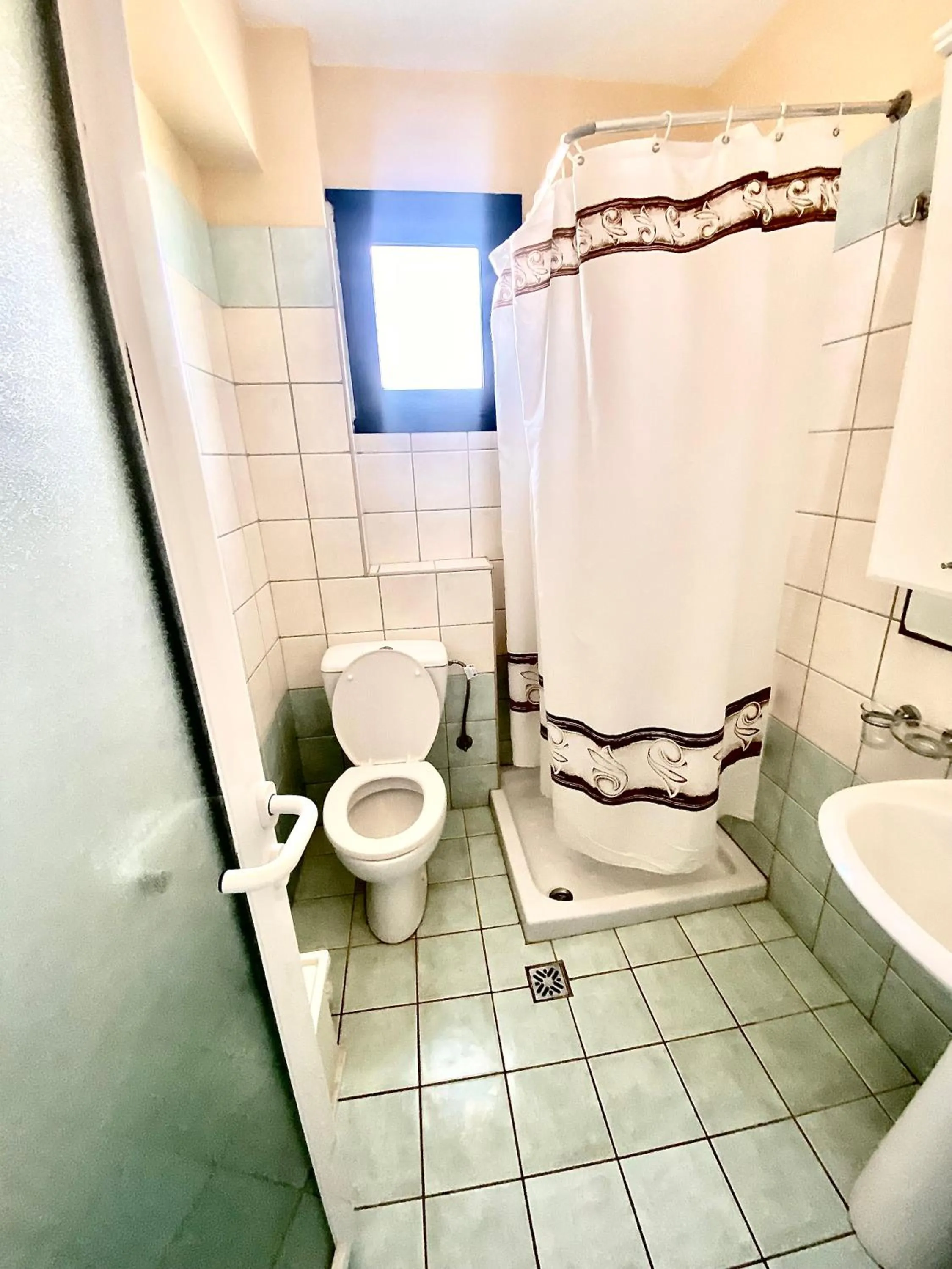 Bathroom in Nireas Resort Corfu