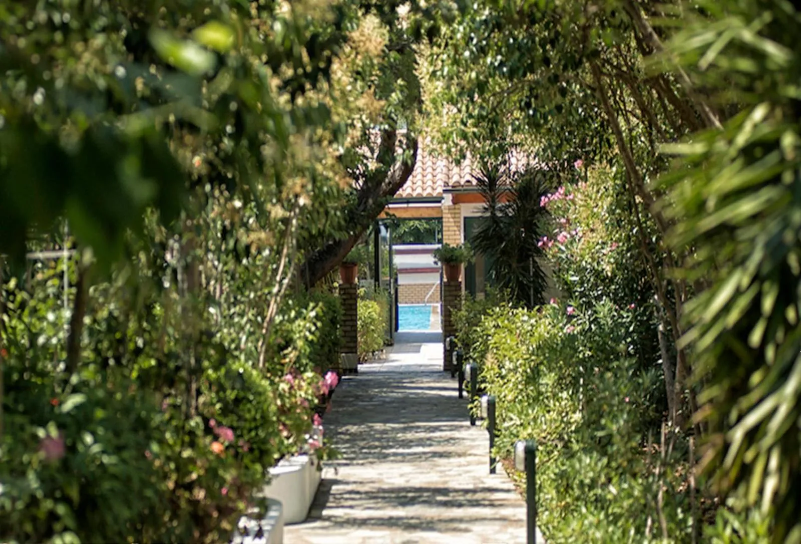Garden in Nireas Resort Corfu