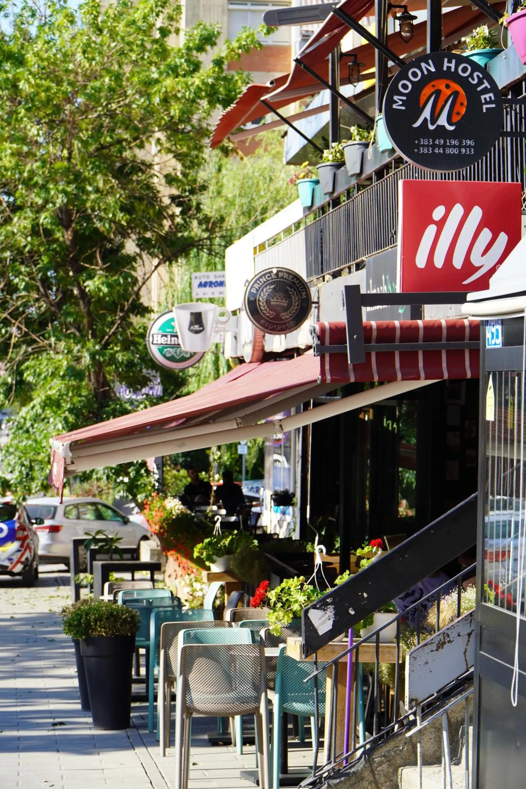 Property building in Moon Hostel