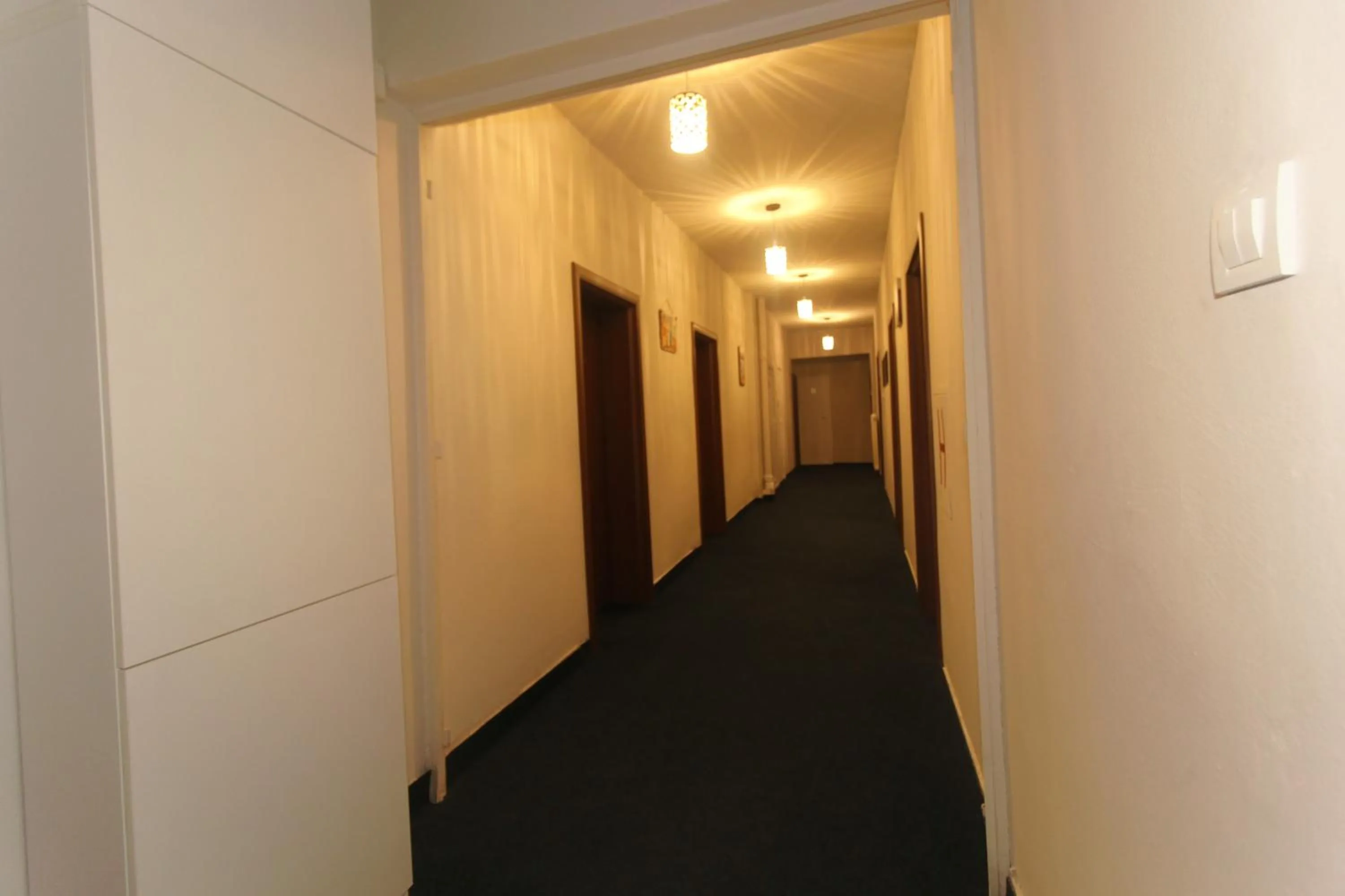 Lobby or reception in Moon Hostel