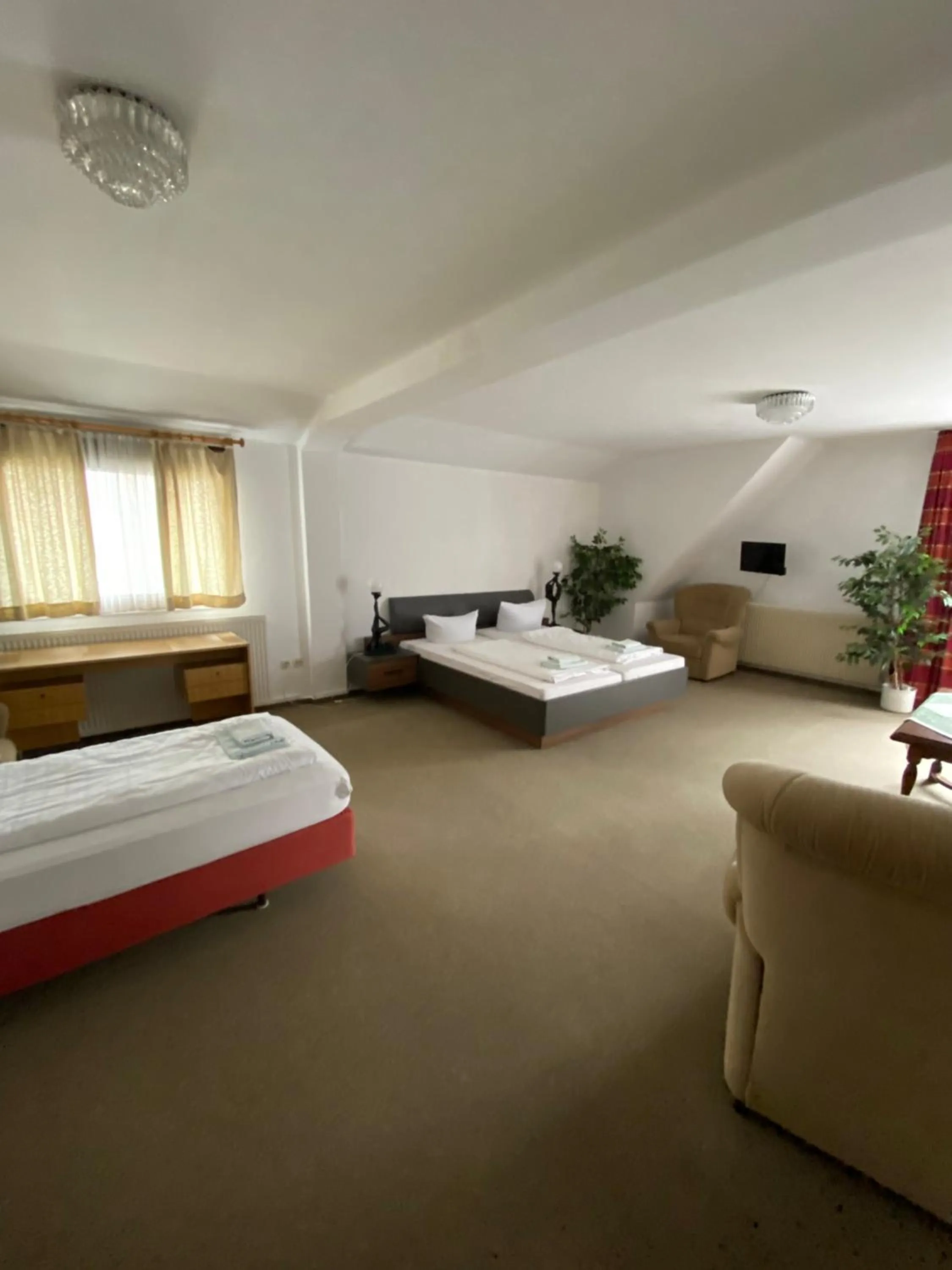 Bed in Hotel Seehaus