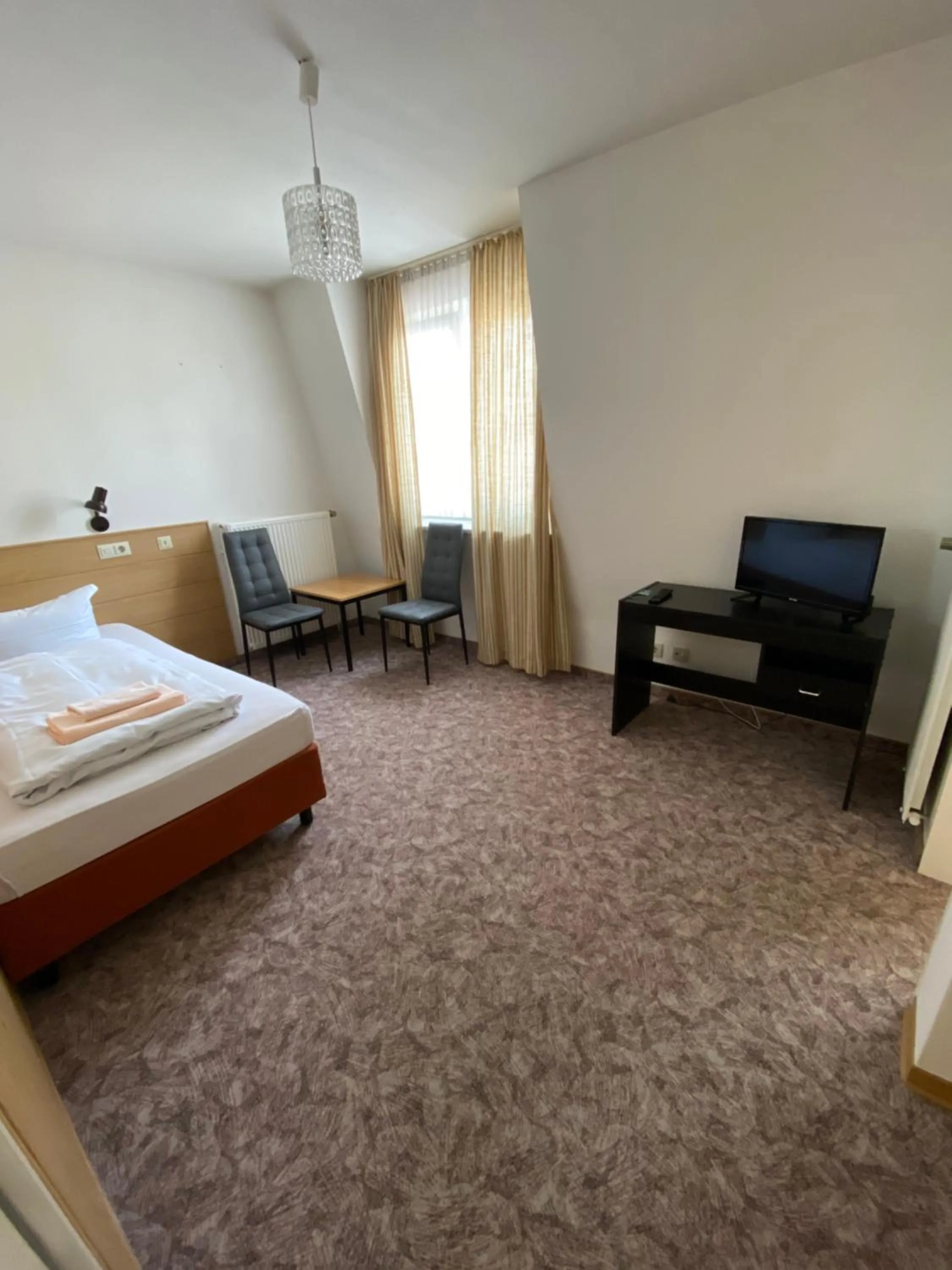 Bed in Hotel Seehaus