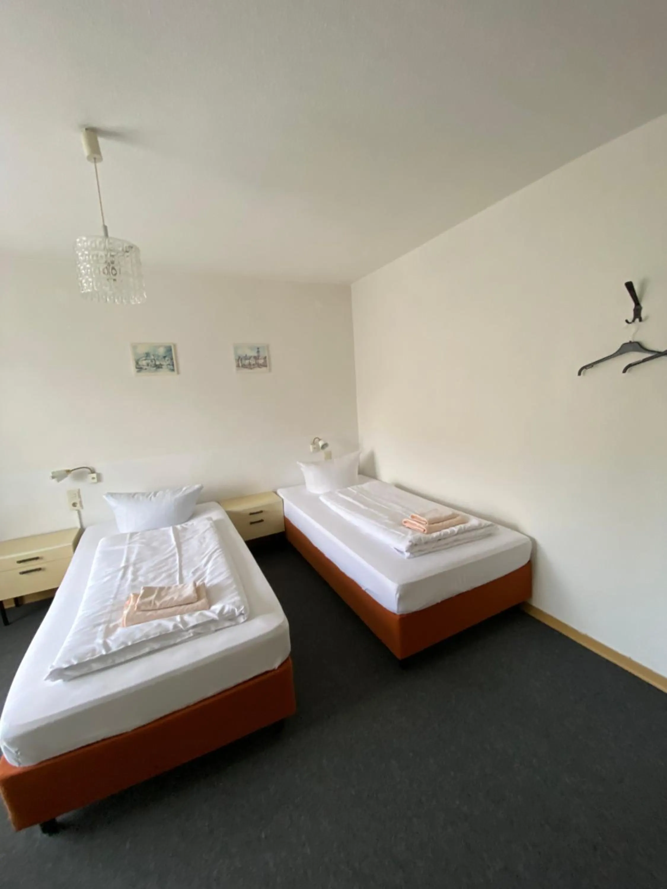 Bed in Hotel Seehaus