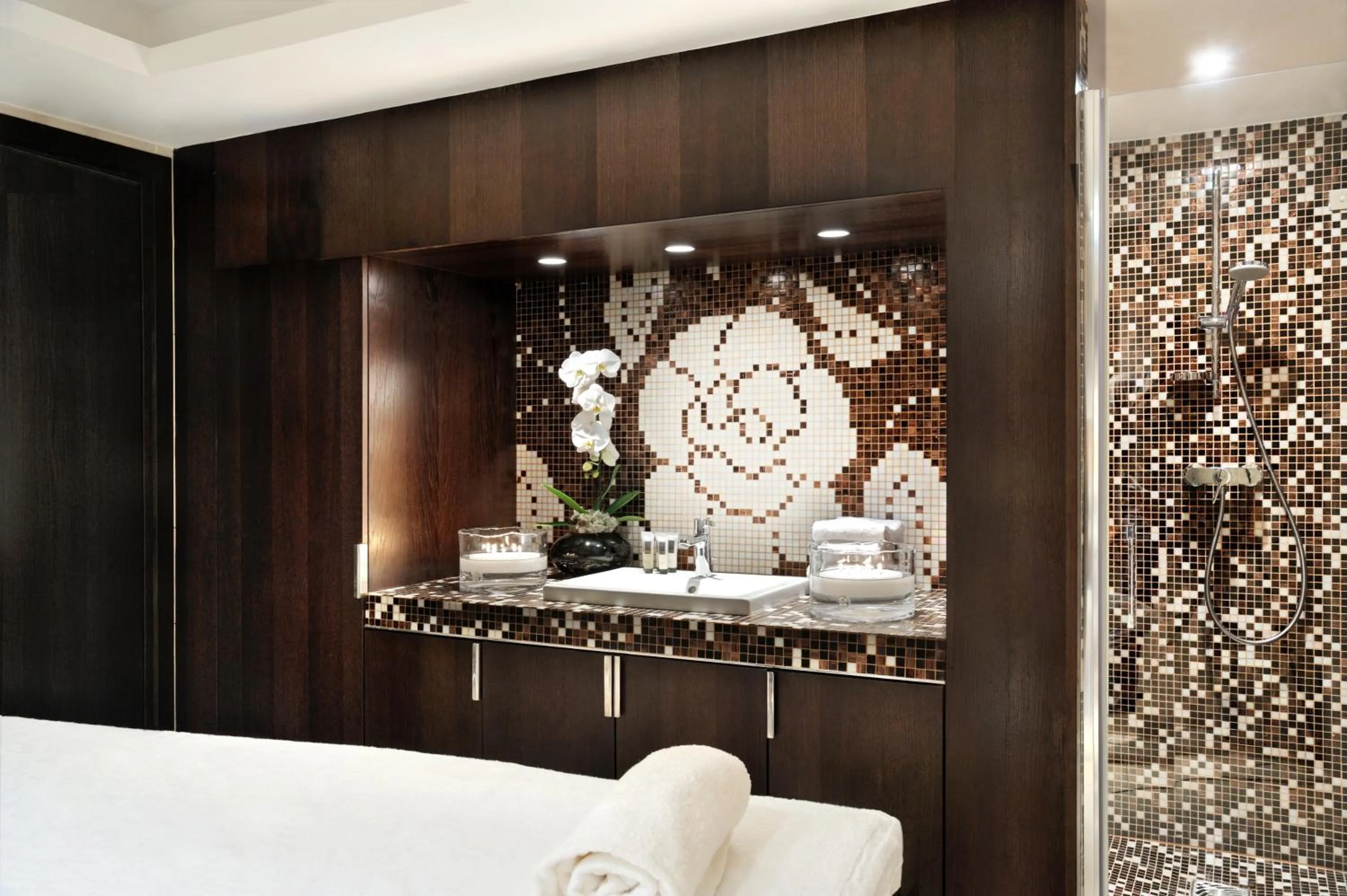 Spa and wellness centre/facilities in Hotel Le Savoy